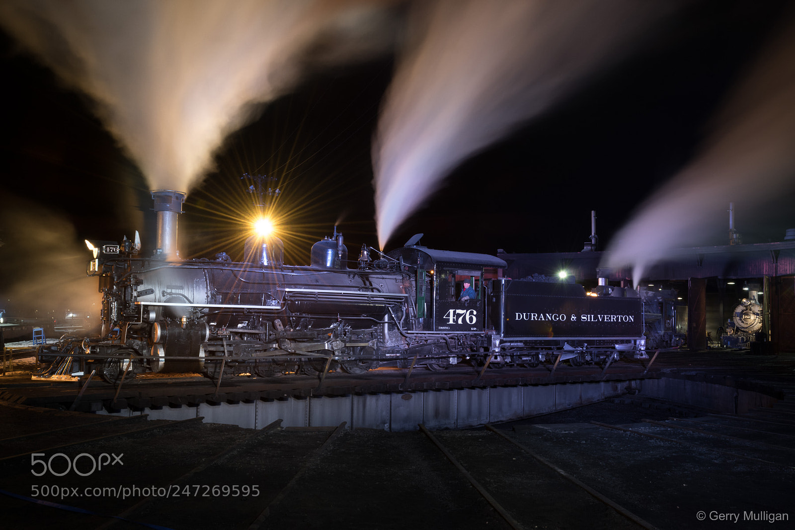 Nikon D500 sample photo. Nighttime at the durango-silverton photography
