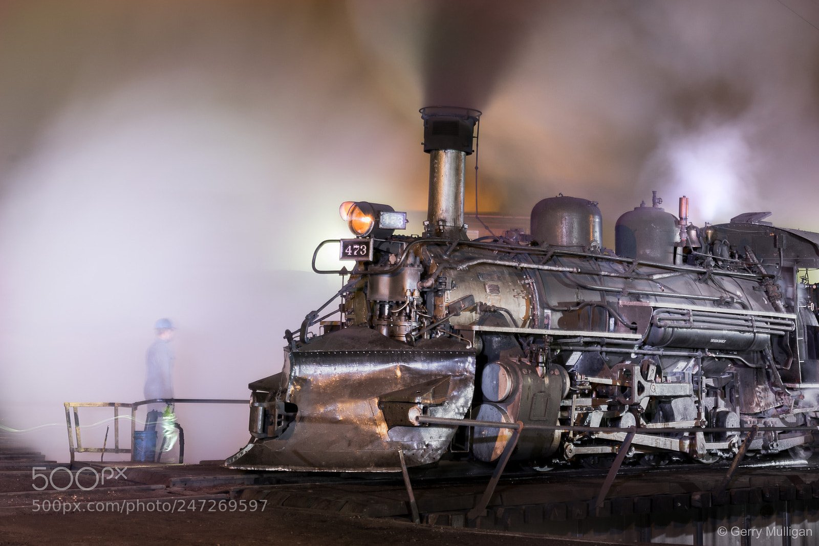 Nikon D500 sample photo. Nighttime at the durango-silverton photography