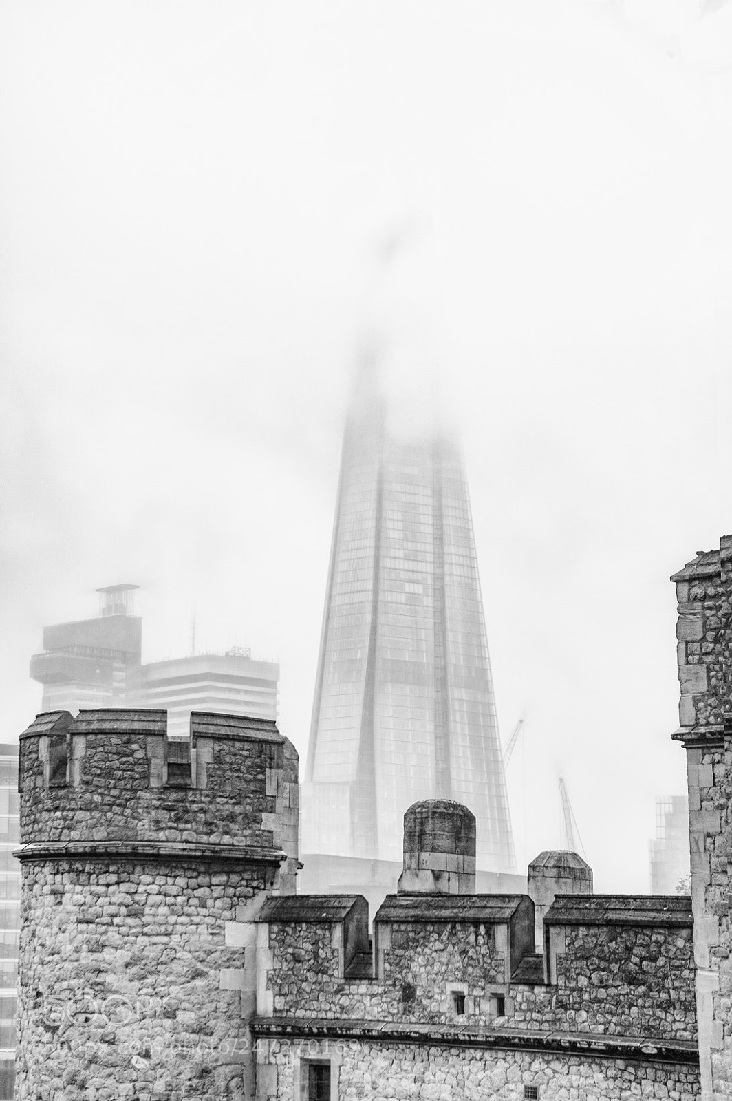 Nikon Df sample photo. Old tower new tower photography