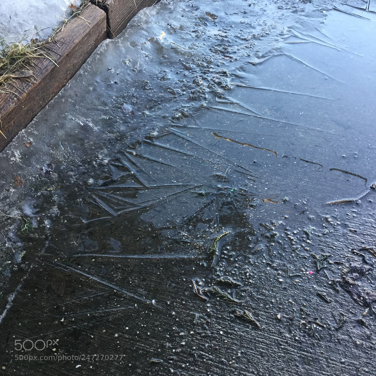 Apple iPod touch sample photo. Ice forming  photography