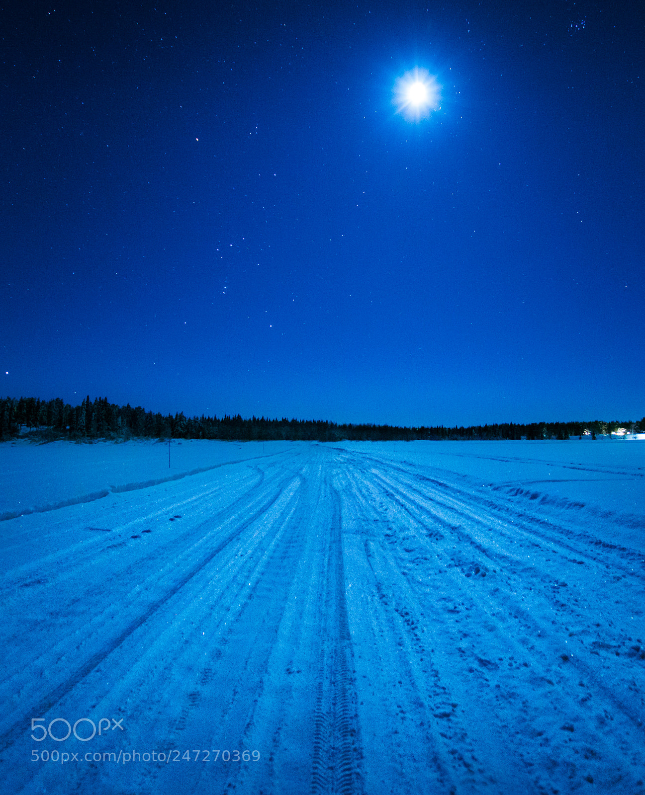 Nikon D3200 sample photo. Blue night photography