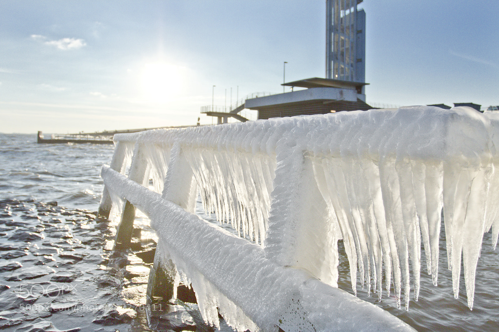 Canon EOS 7D sample photo. Ijsselmeer in the cold photography