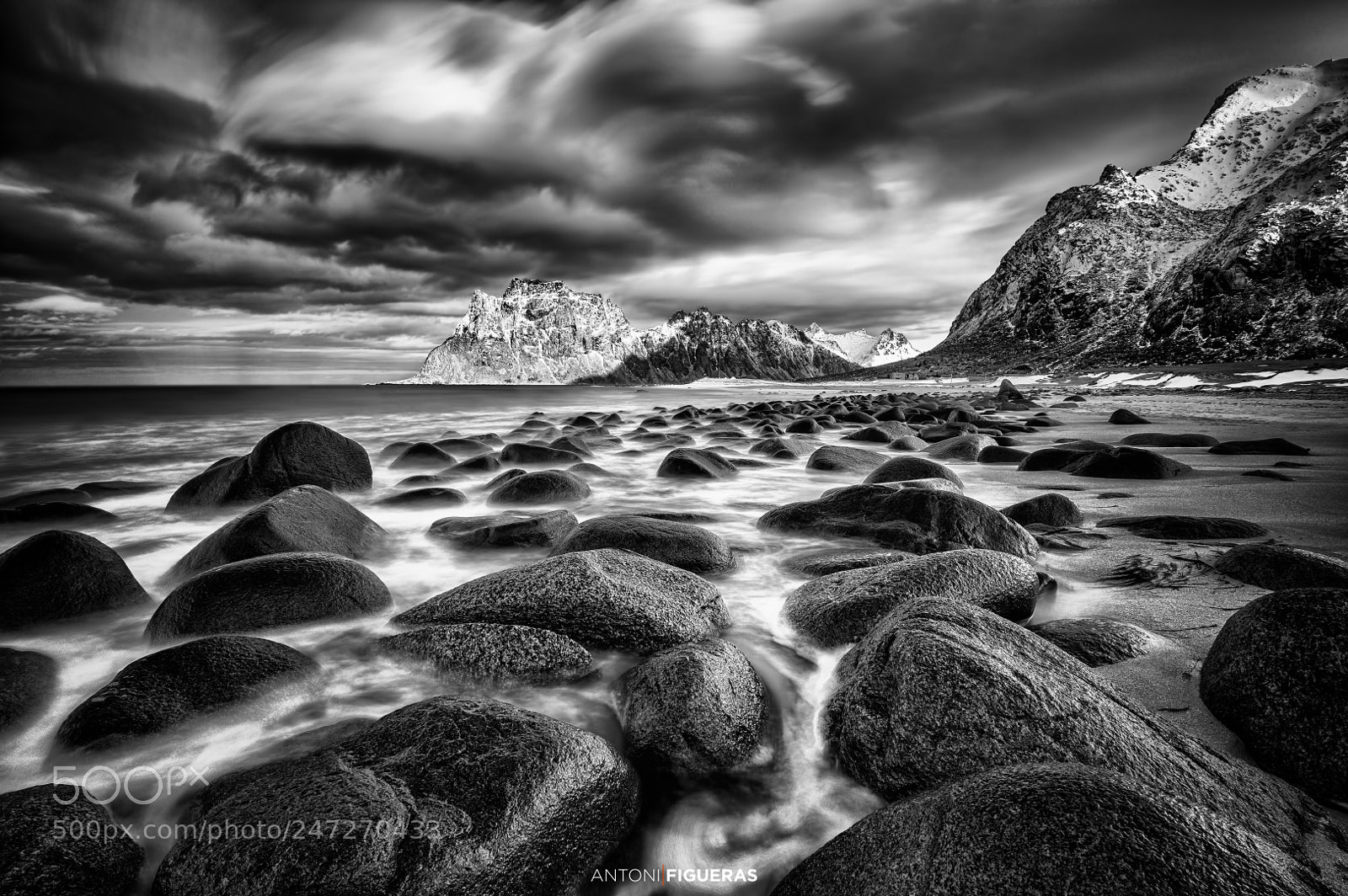 Sony a7R II sample photo. Utakleiv beach photography