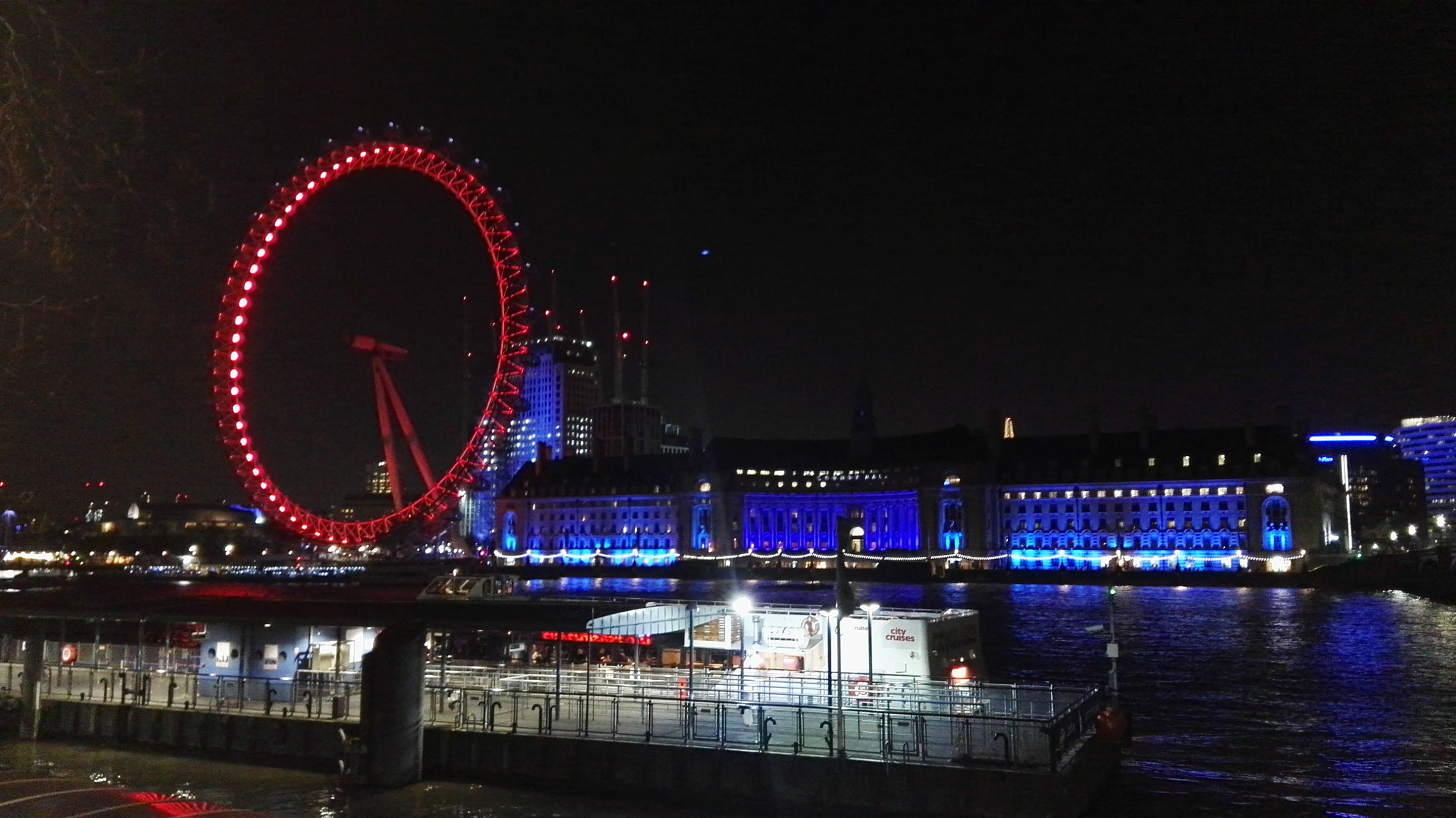 HUAWEI Mate S sample photo. London by night photography
