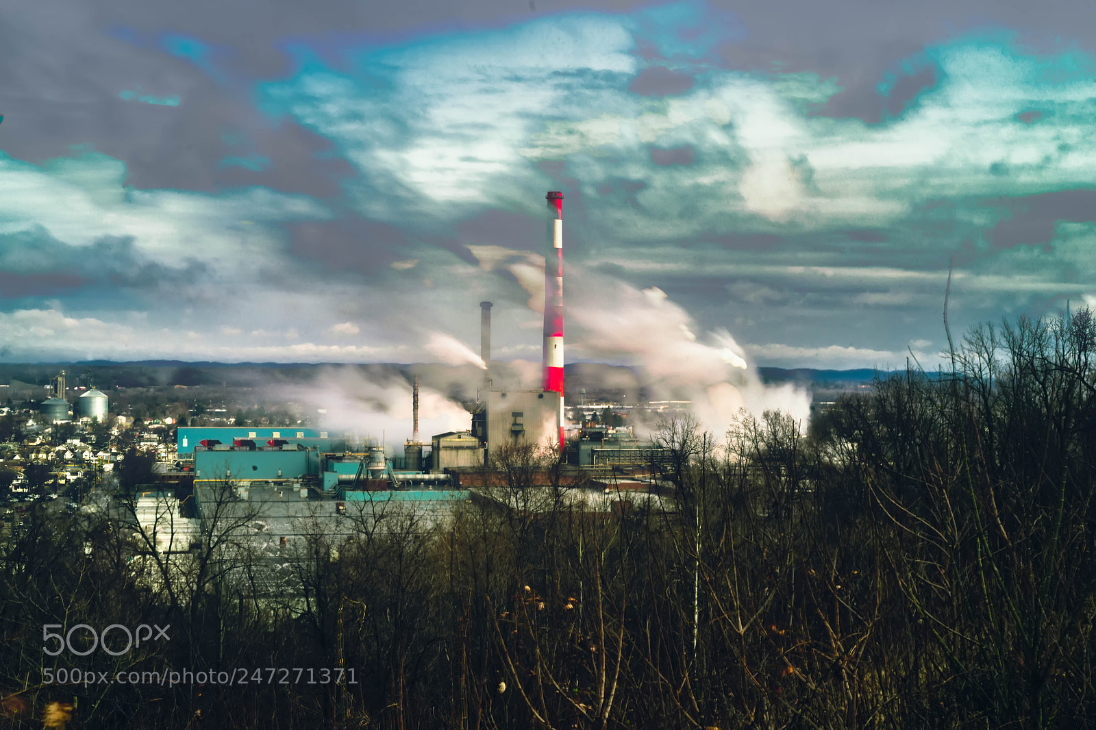 Sony a7 sample photo. Smokestack photography