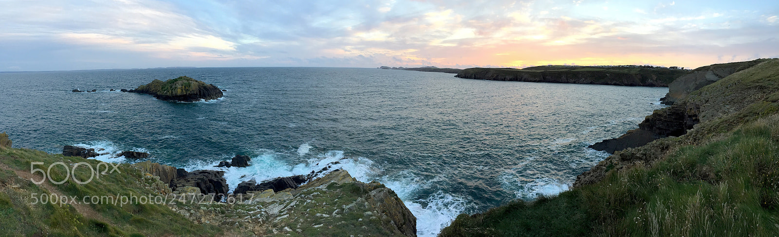 Apple iPhone 6 sample photo. Pembrokeshire sunset photography