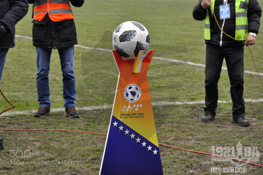 Nikon D90 sample photo. Bosnian football league photography