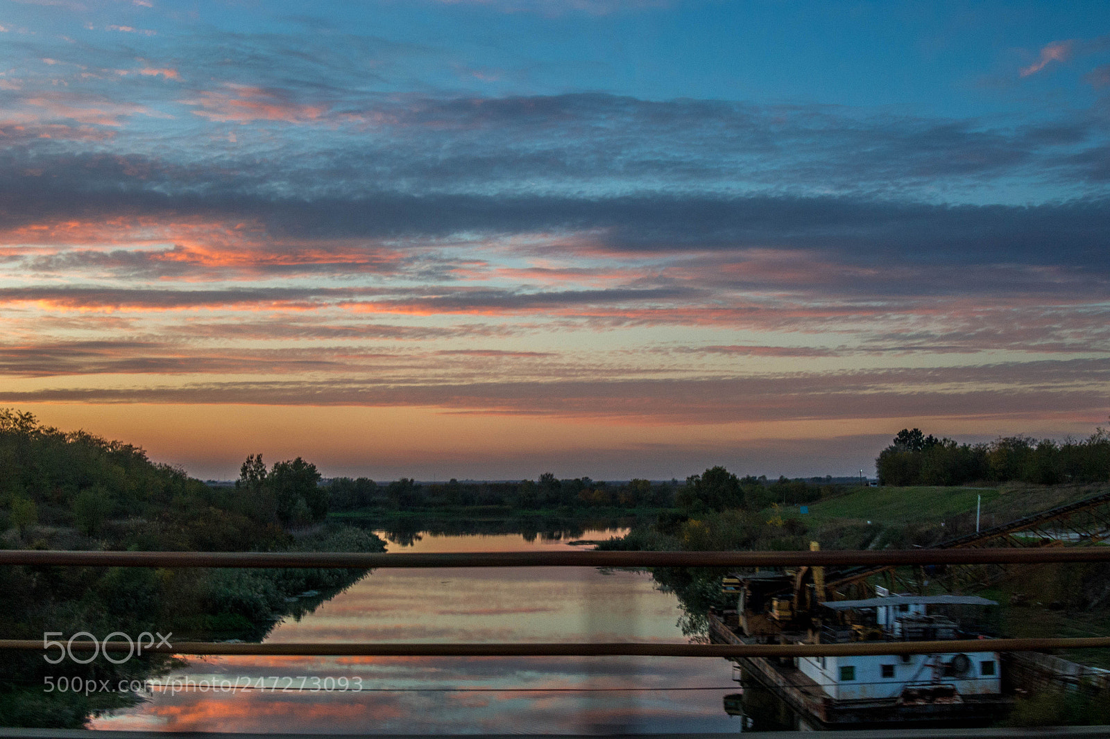Nikon D3100 sample photo. One ordinary canal photography
