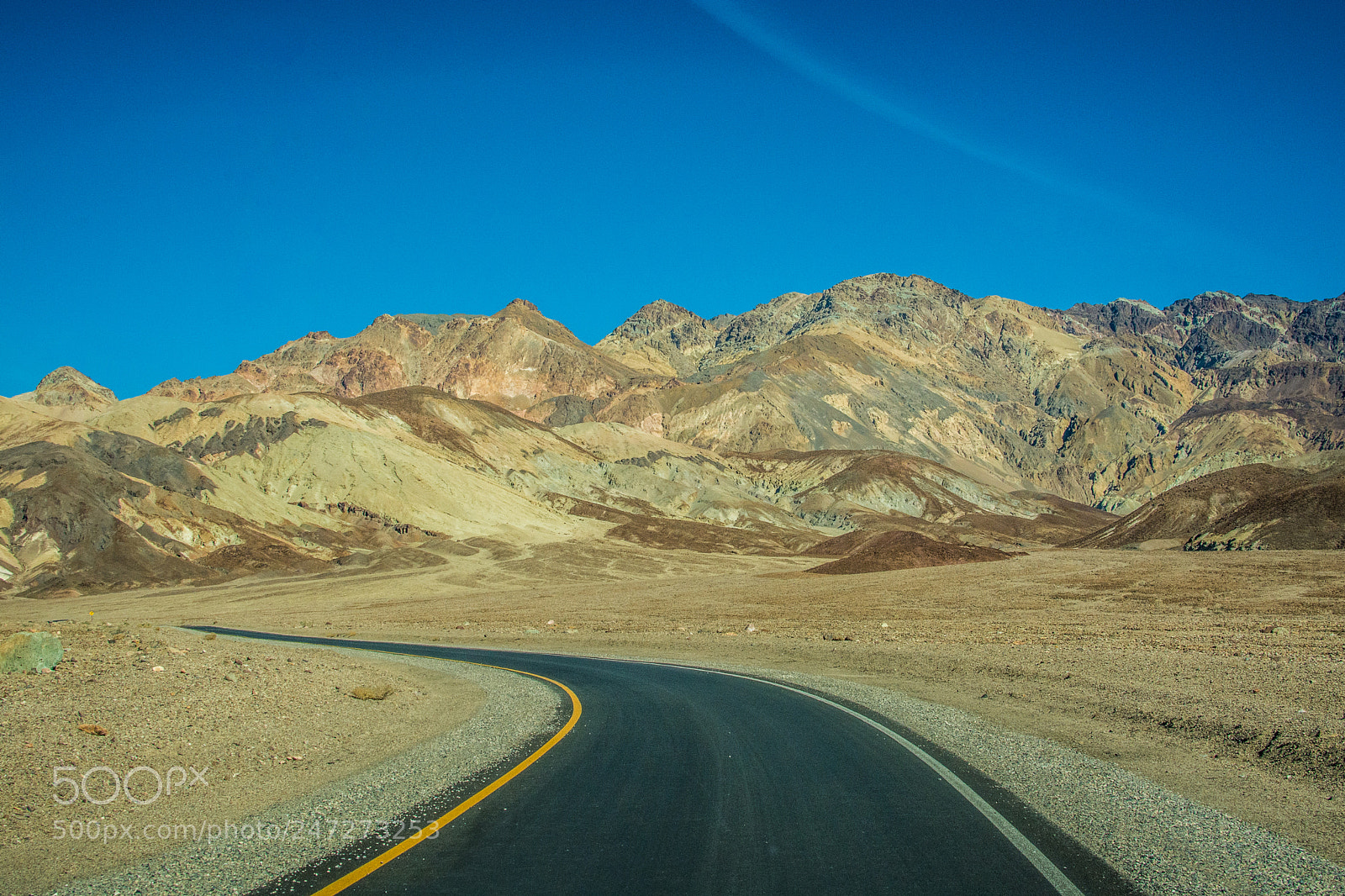 Nikon D7100 sample photo. Colorful desert, death valley photography