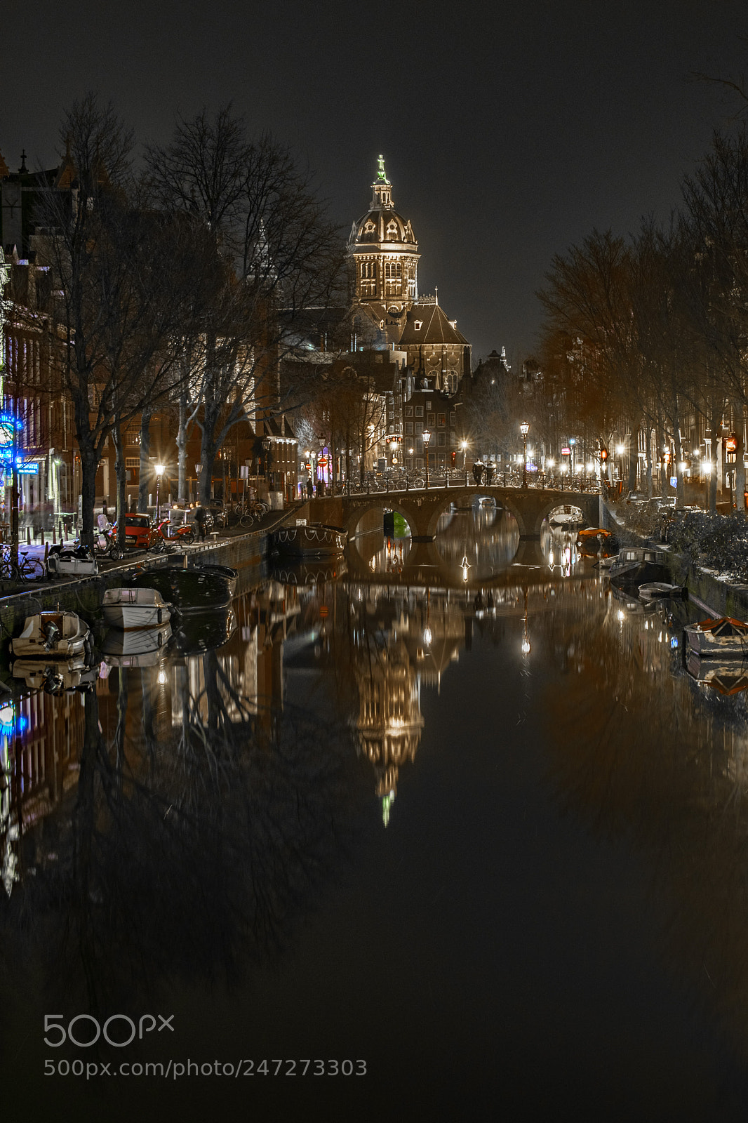 Nikon D3400 sample photo. Amsterdamn canal photography
