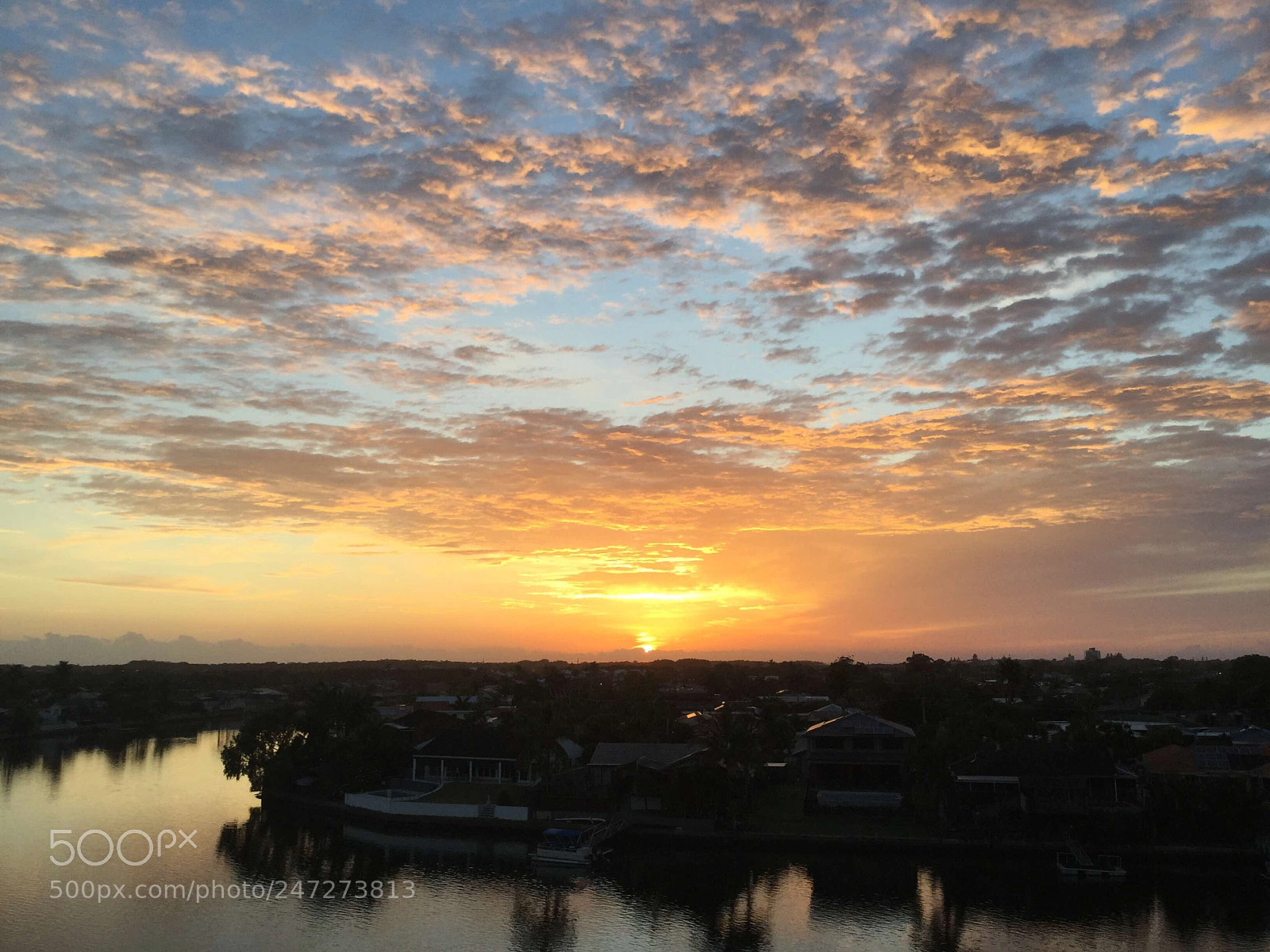 Apple iPad Air 2 sample photo. Pink clouds at birtinya photography