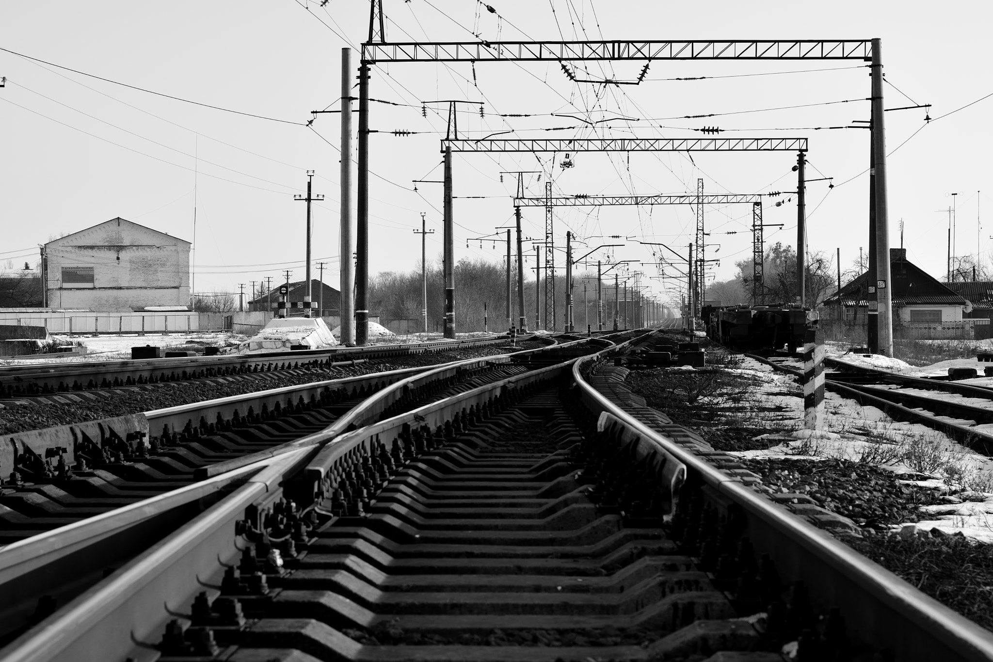 Nikon AF-S Nikkor 50mm F1.8G sample photo. Railway photography