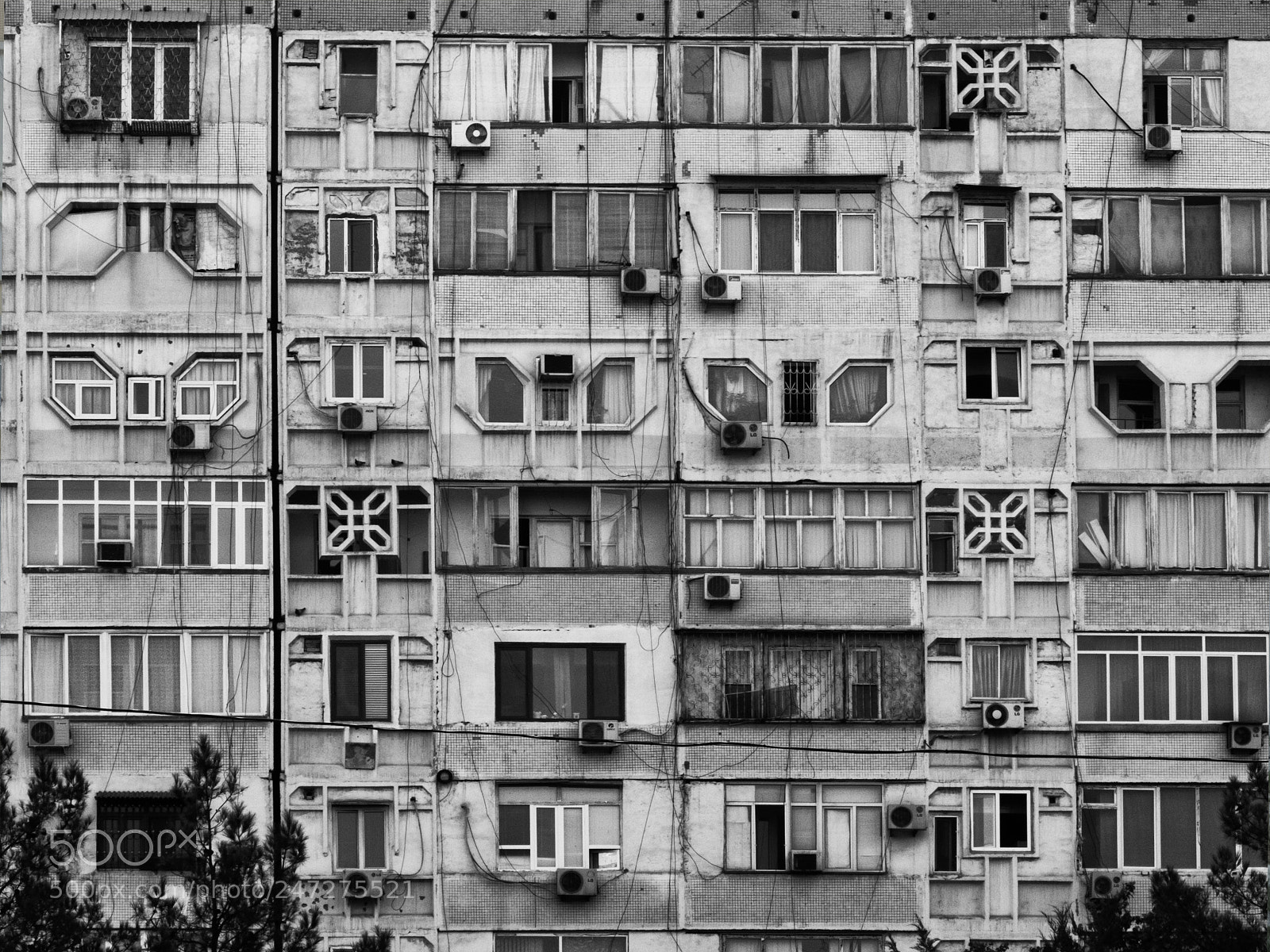 Fujifilm X20 sample photo. Soviet mass construction building photography