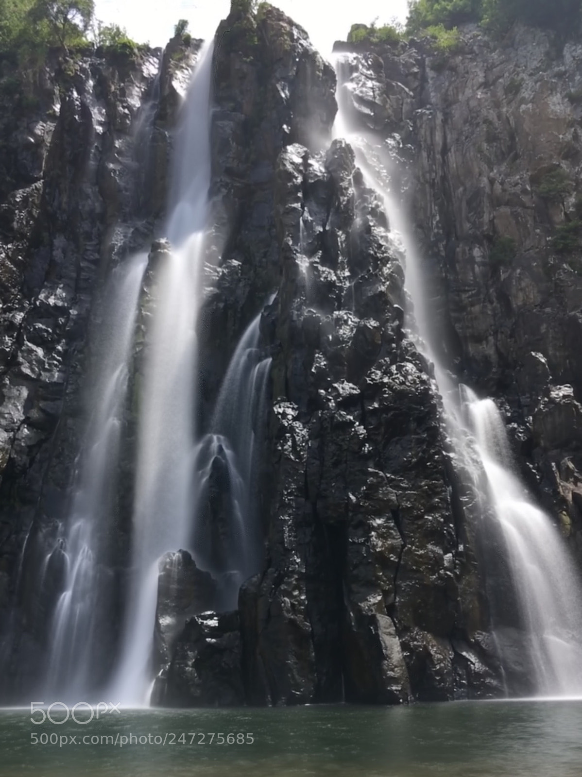 Apple iPhone SE sample photo. Niagara falls(reunion island) photography