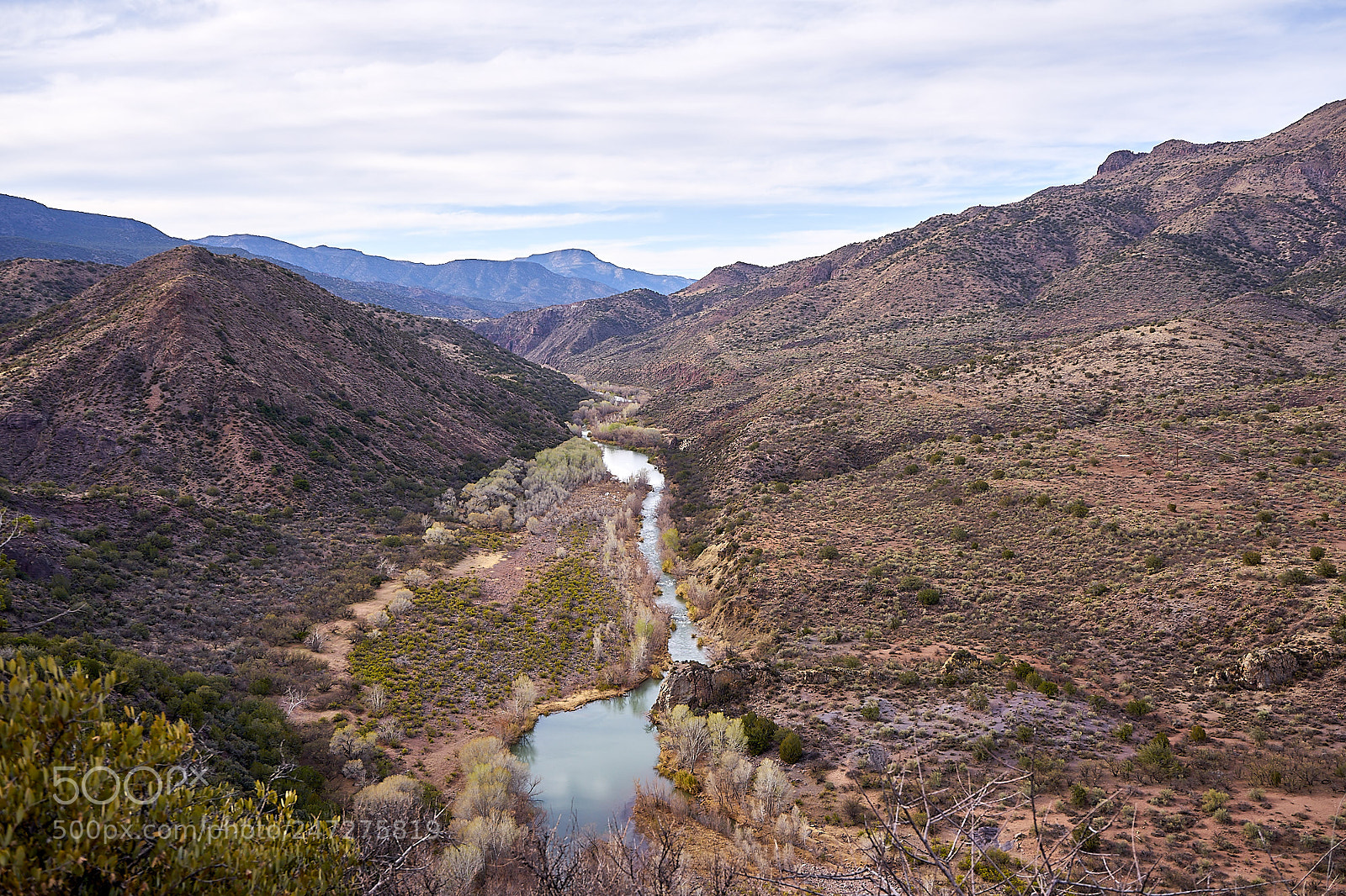Sony a7 sample photo. Verde river photography