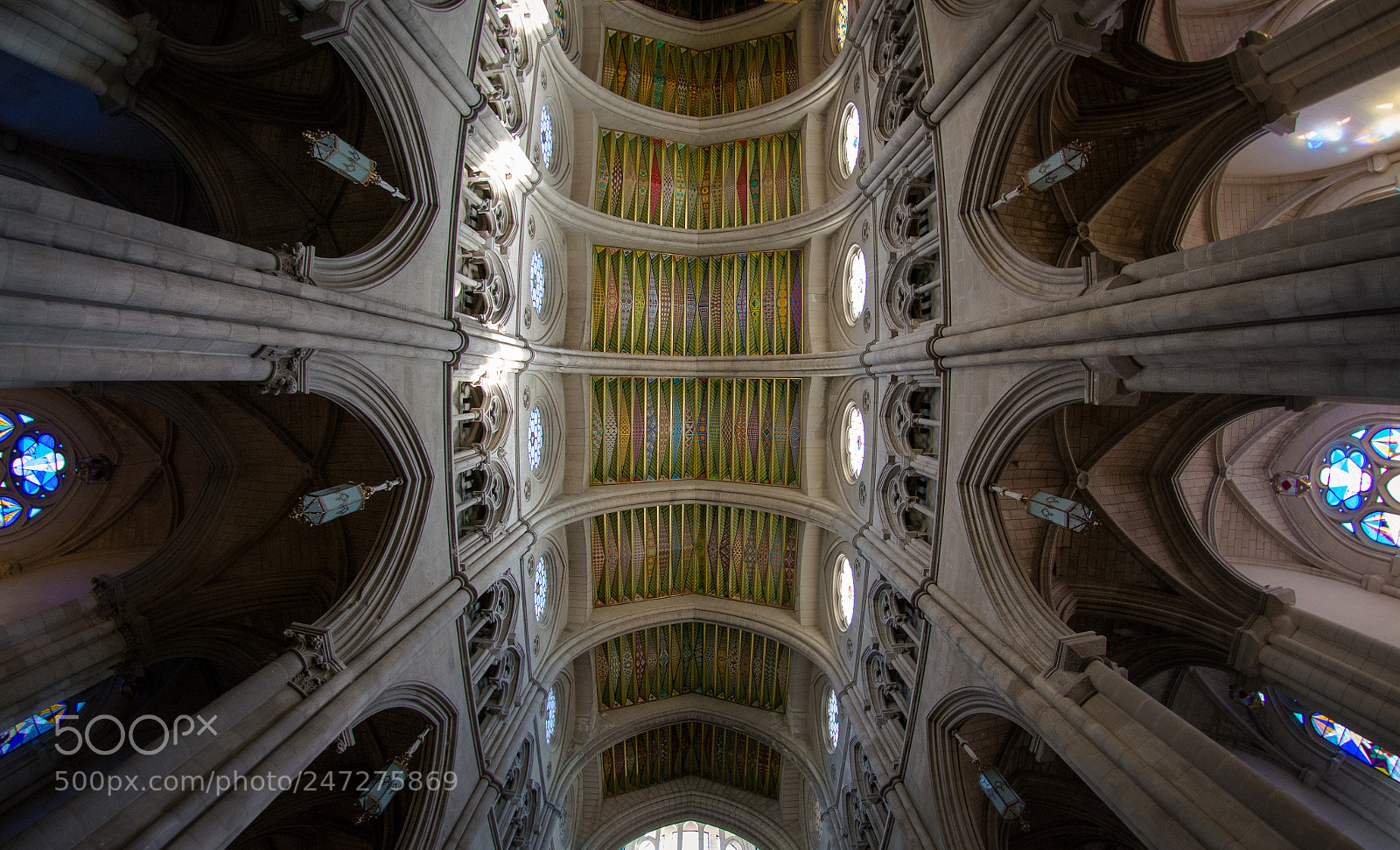 Nikon D7100 sample photo. Madrid. almudena cathedral photography