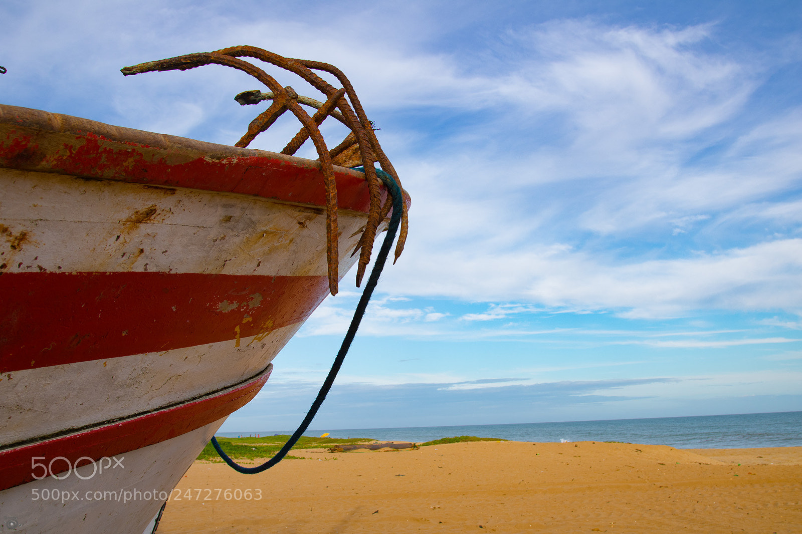 Canon EOS 750D (EOS Rebel T6i / EOS Kiss X8i) sample photo. Barco ancora (de ) photography