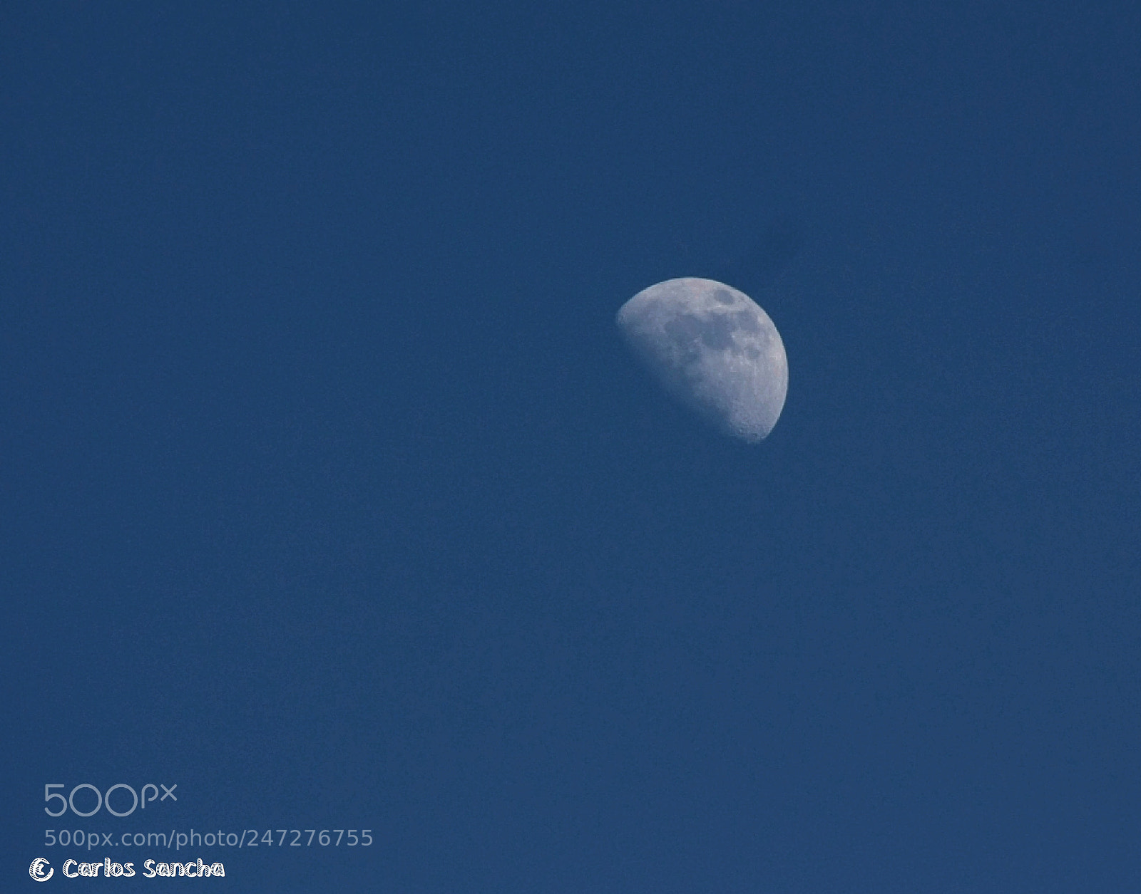 Canon EOS 450D (EOS Rebel XSi / EOS Kiss X2) sample photo. The moon's attraction photography