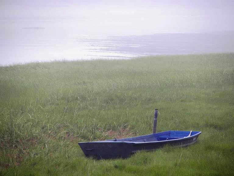 Kodak P712 ZOOM DIGITAL CAMERA sample photo. Blue boat photography