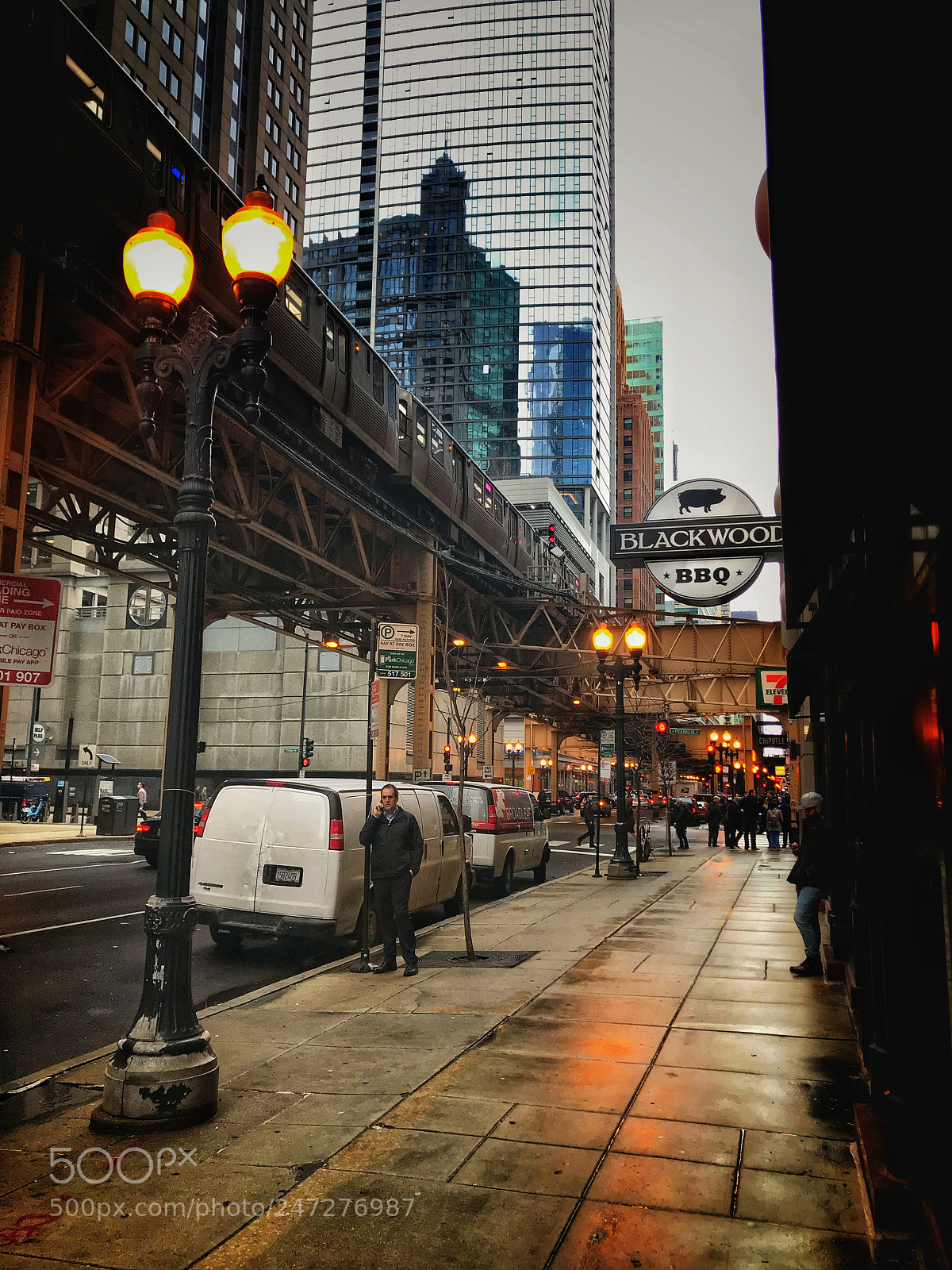 Apple iPhone 7 Plus sample photo. Lake st. chicago il photography