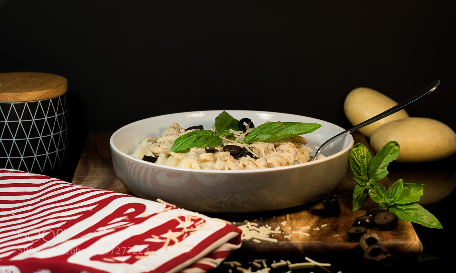 Sony a6300 sample photo. Homemade gnocchi photography