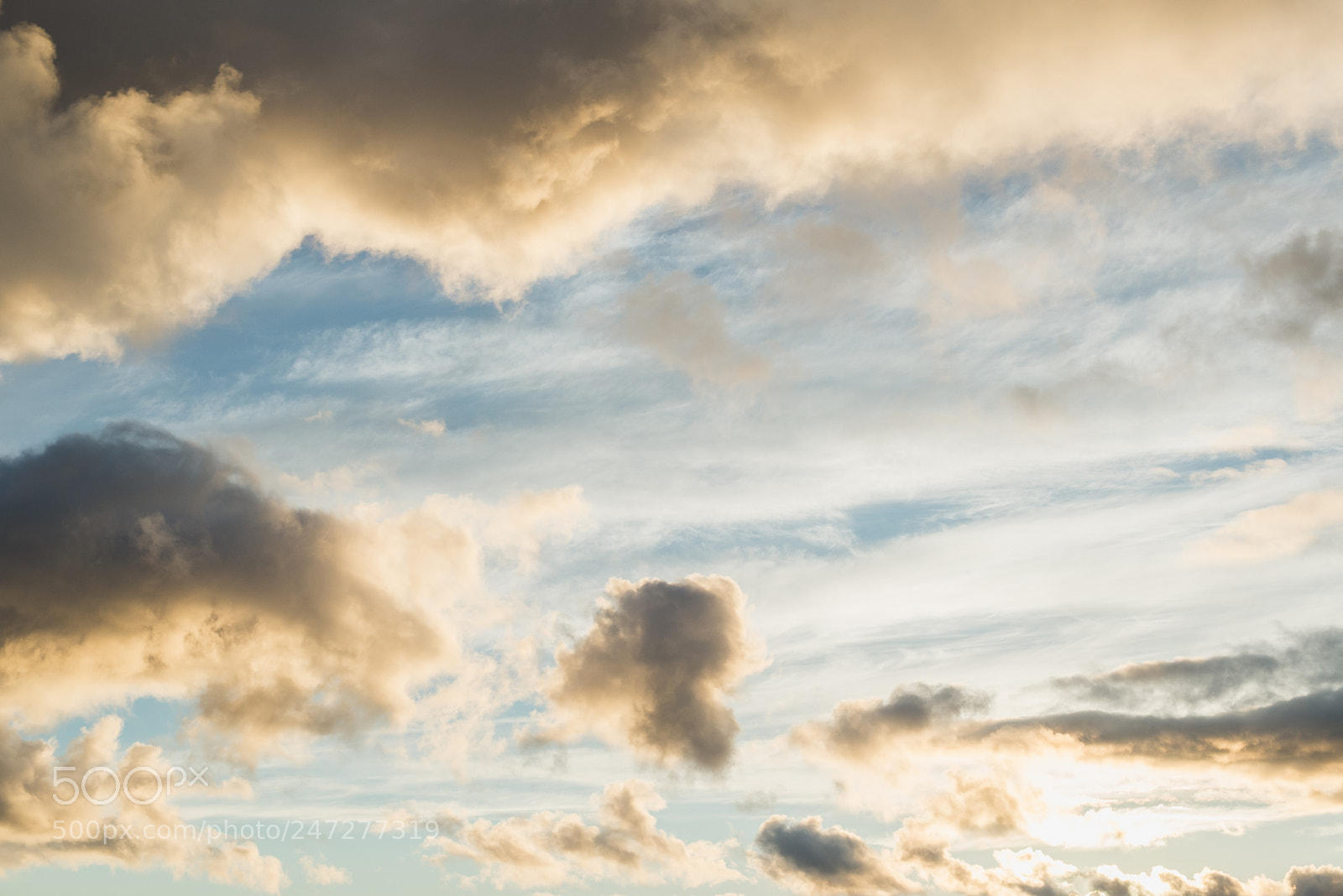 Nikon D600 sample photo. Clouds at sunset photography