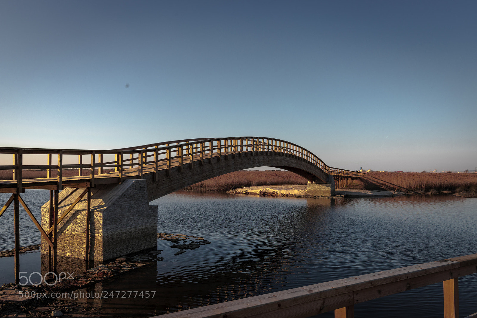Canon EOS 6D Mark II sample photo. Wood bridge between esmoriz photography