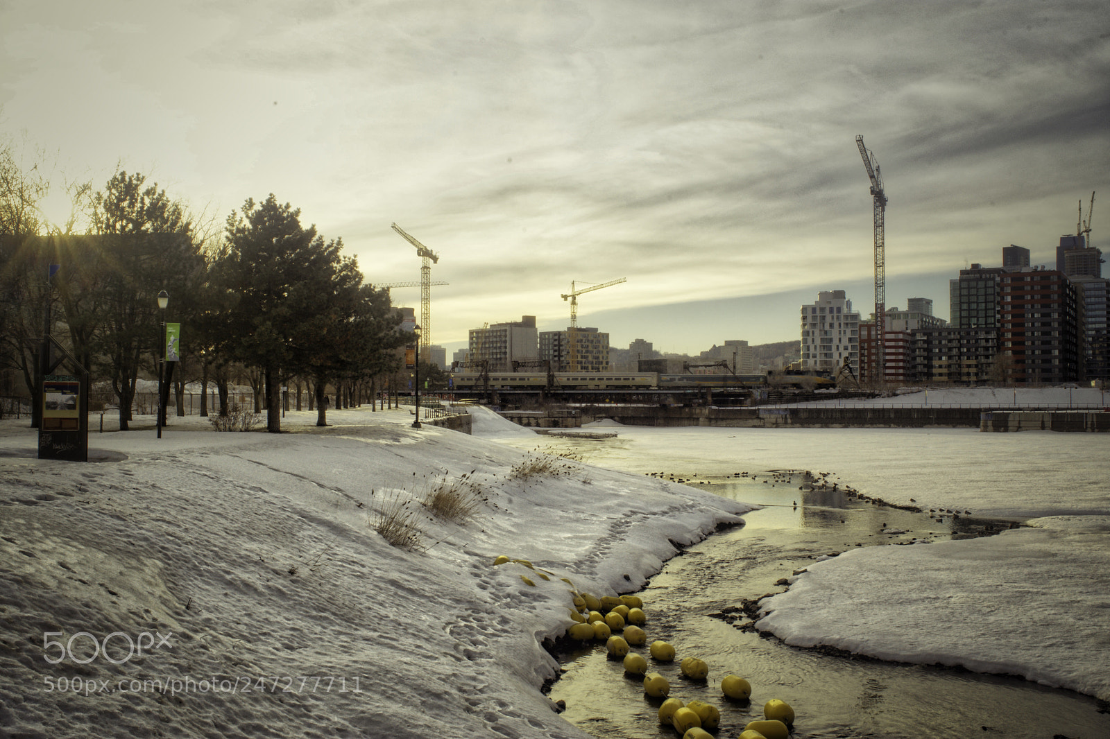 Nikon D7200 sample photo. Winter sunset photography