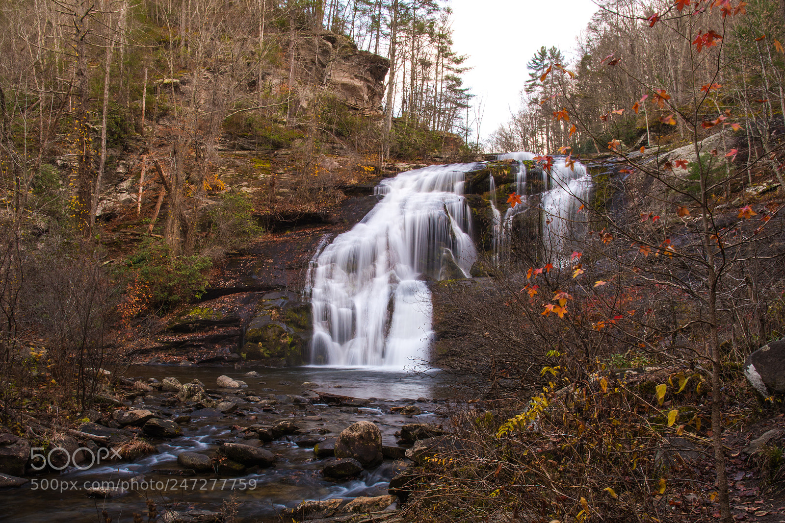 Nikon D500 sample photo. Bald river falls in photography