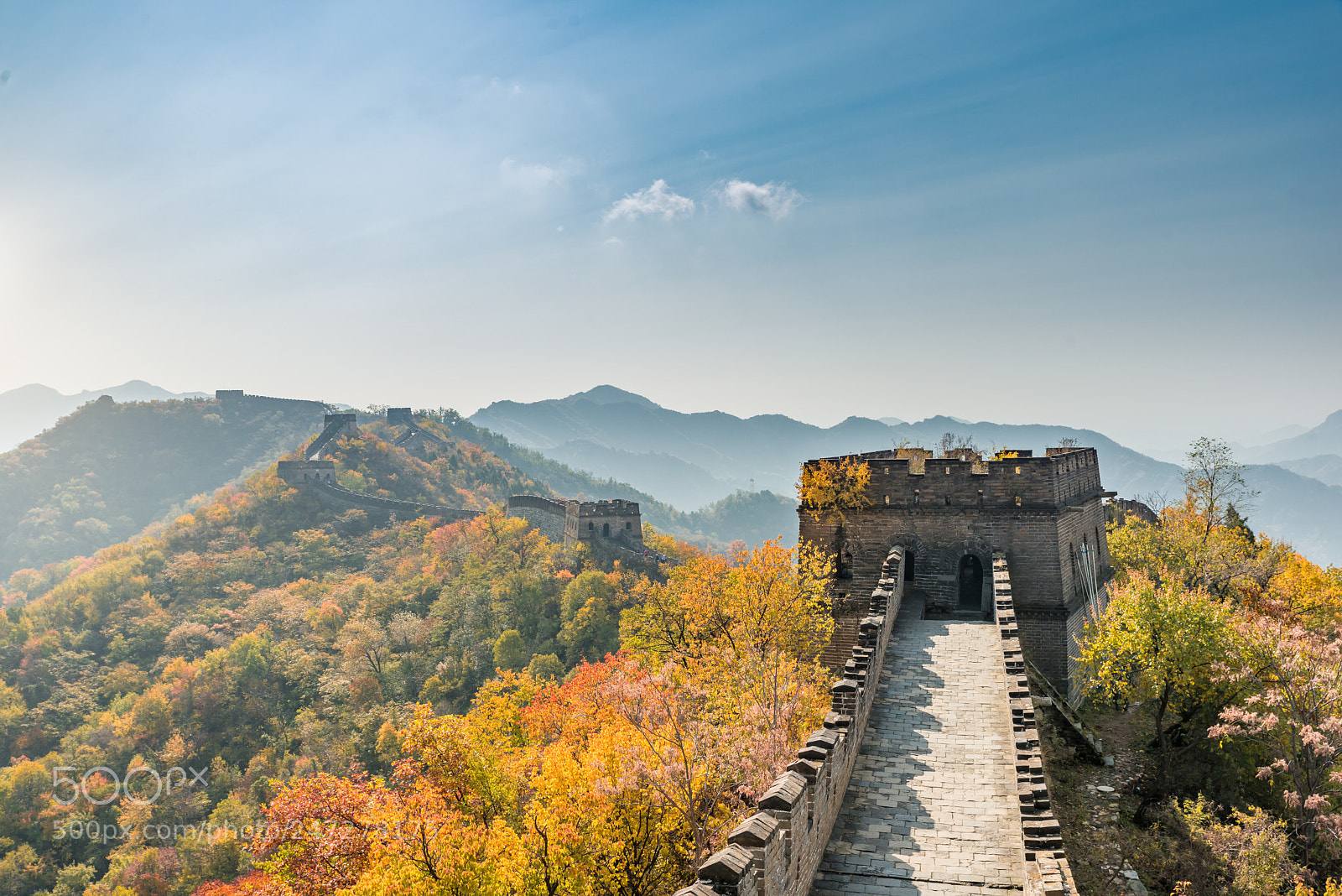 Nikon D800 sample photo. China the great wall photography