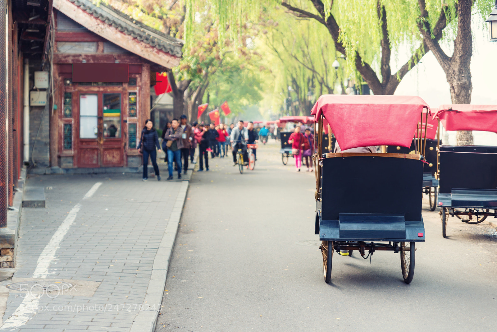 Nikon D800 sample photo. Tourists riding beijing traditional photography