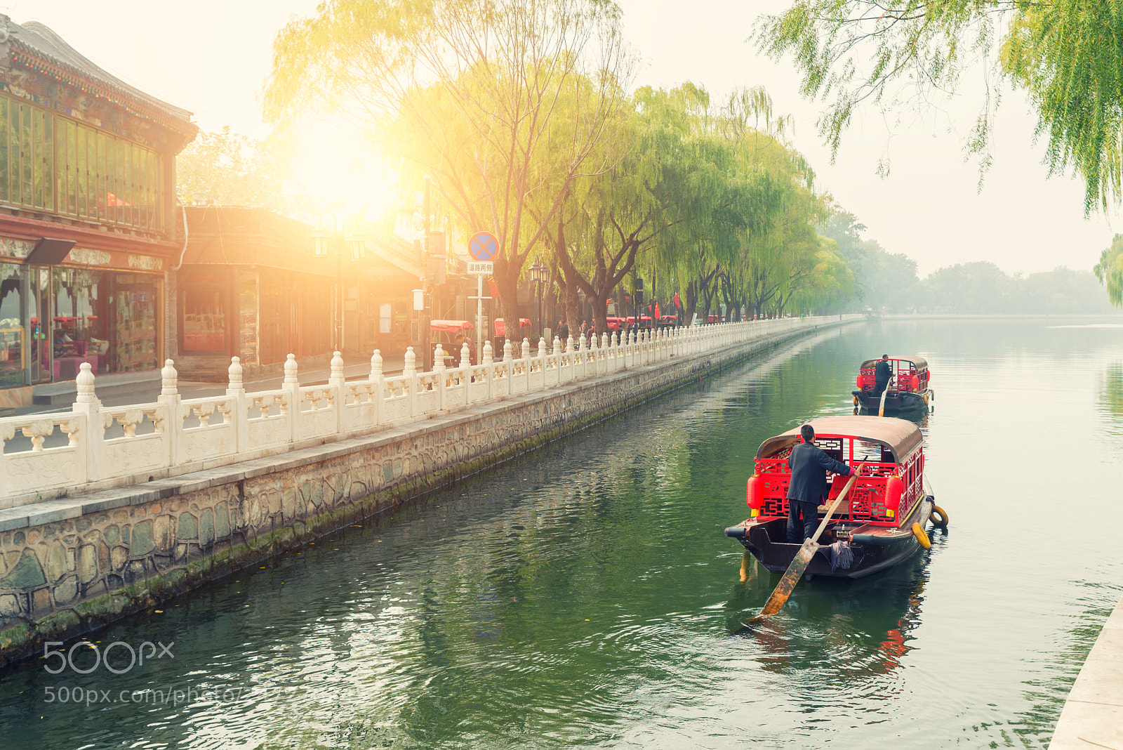 Nikon D800 sample photo. China traditional tourist boats photography