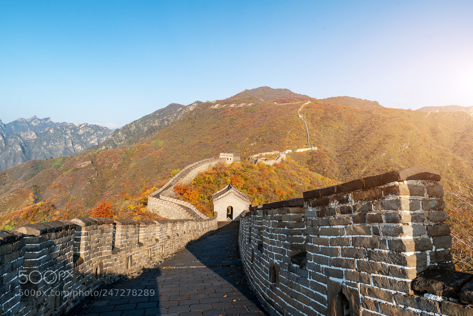 Nikon D800 sample photo. China the great wall photography