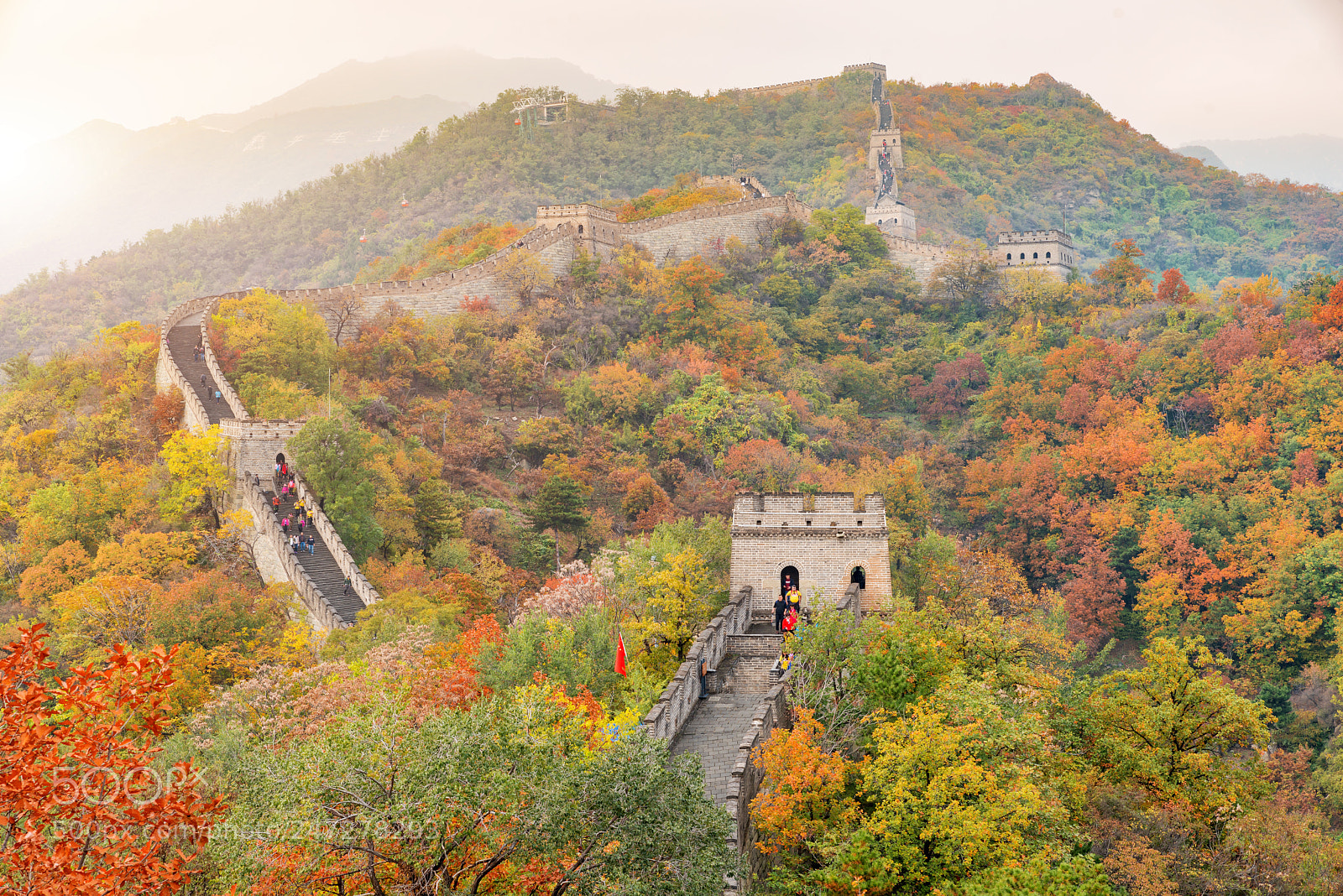 Nikon D800 sample photo. China the great wall photography