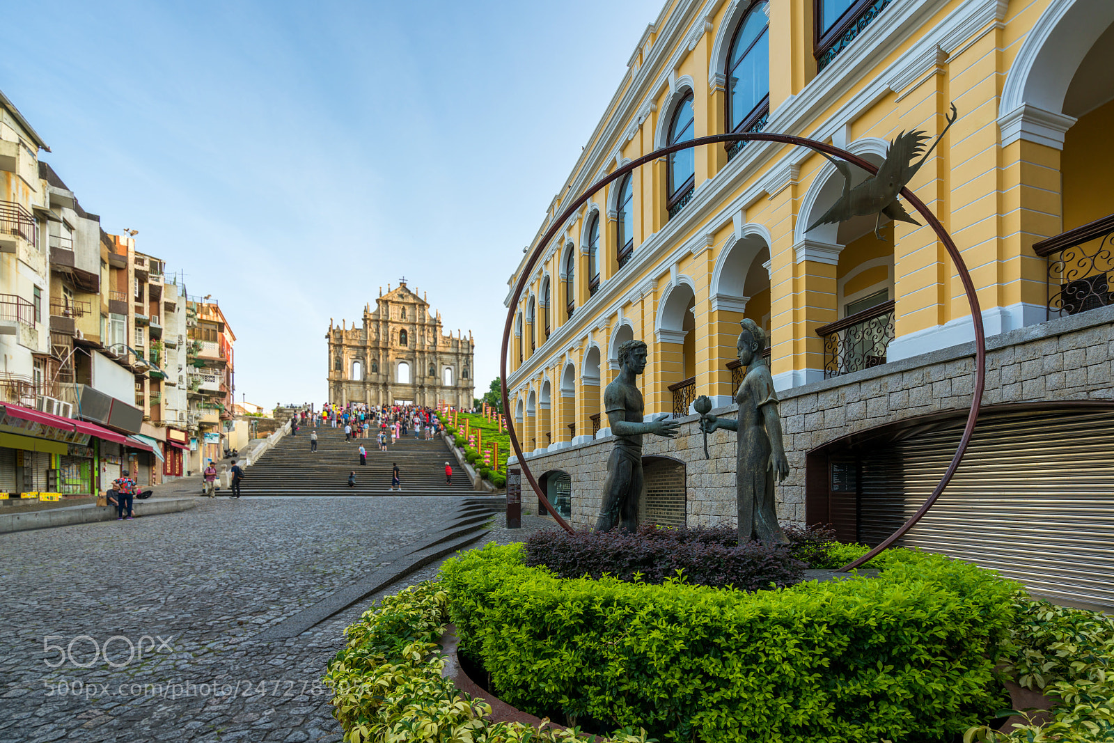 Sony a7R II sample photo. Ruins of st. paul's photography