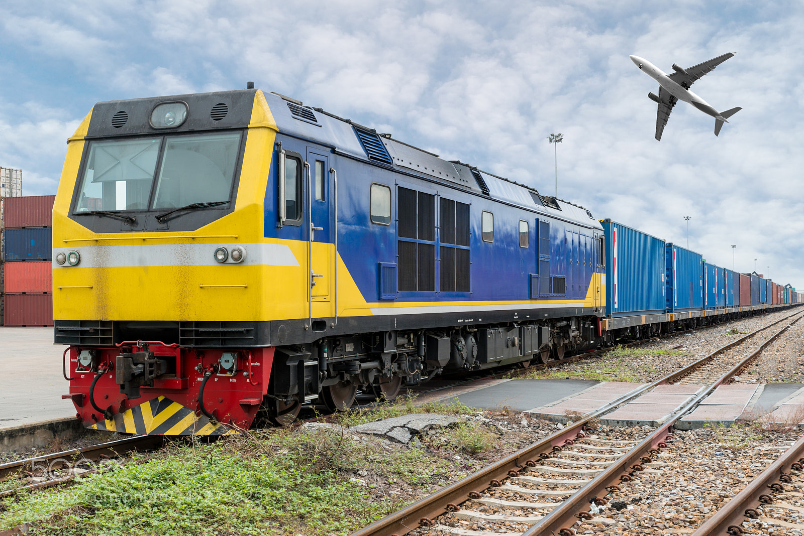 Nikon D800 sample photo. Cargo train platform with photography