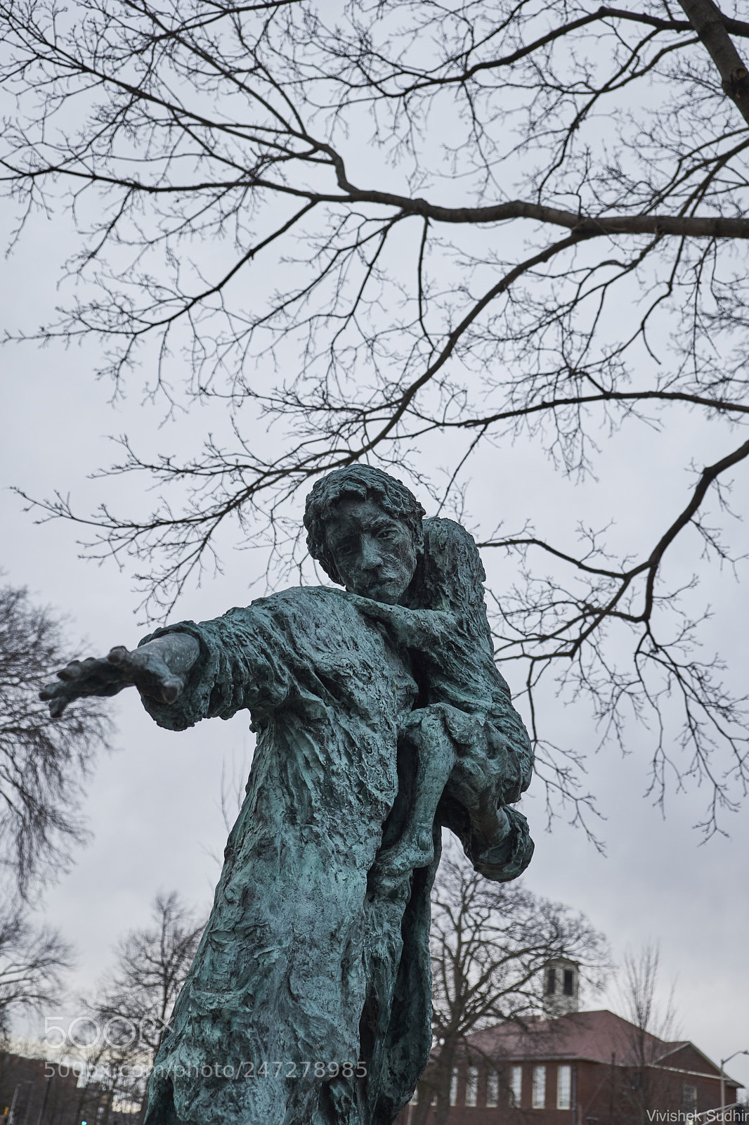Fujifilm X-T2 sample photo. Irish famine memorial photography