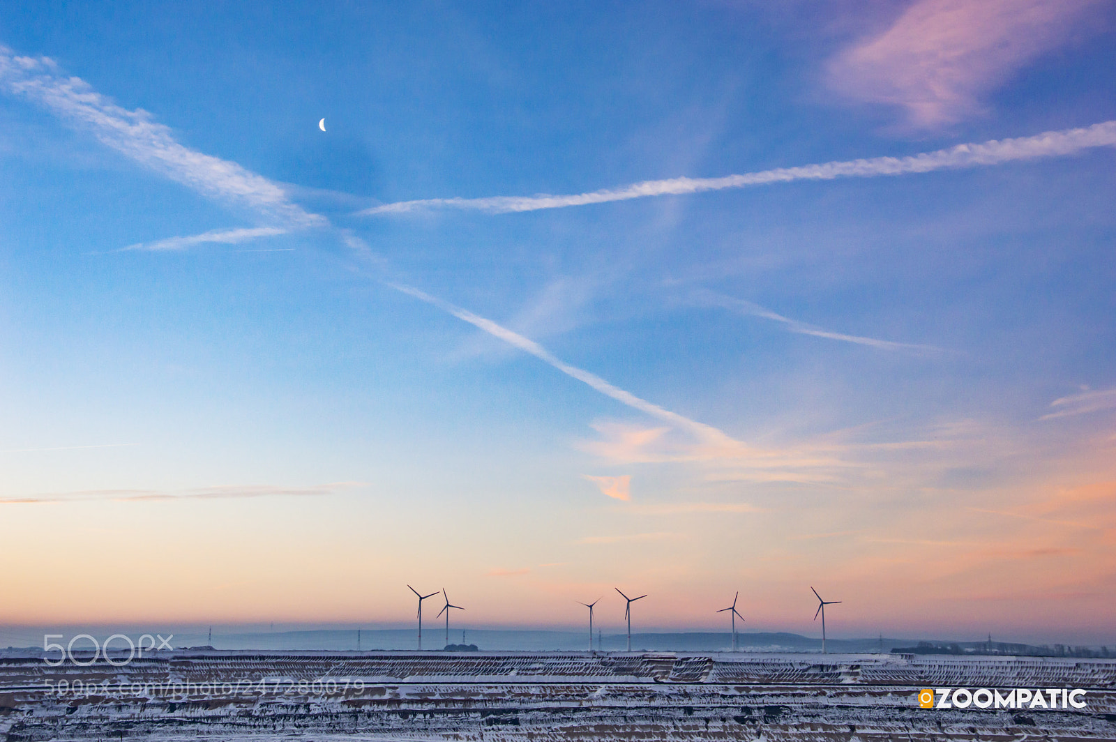 Nikon D3200 sample photo. Beautiful winter sky photography