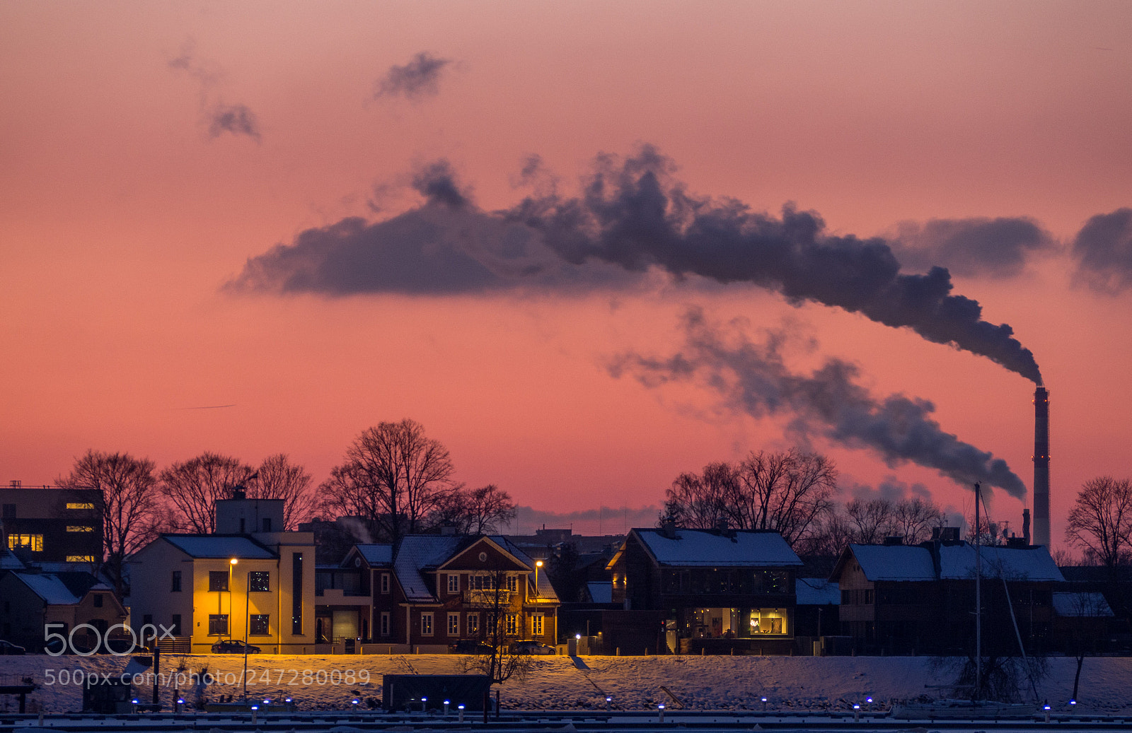 Olympus OM-D E-M10 sample photo. Evening in riga photography