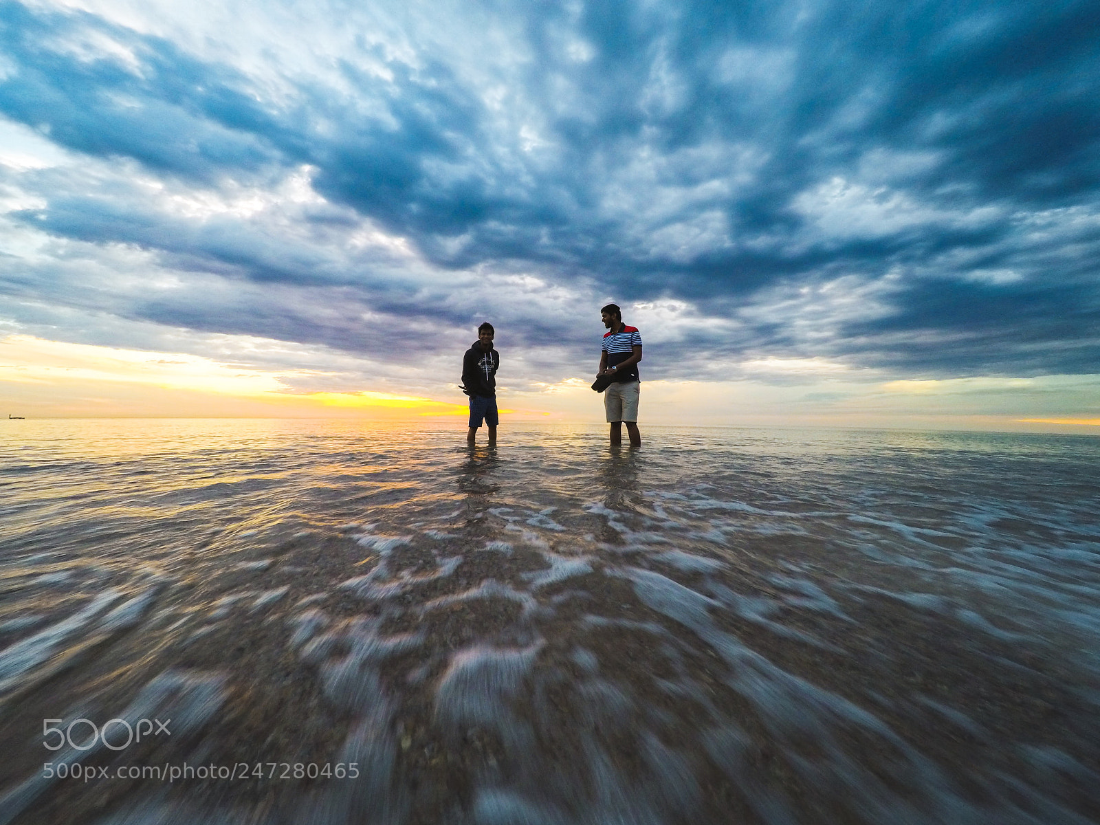 GoPro HERO4 Silver sample photo. Sunset sea and the photography