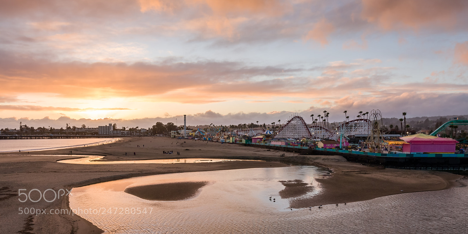 Canon EOS 40D sample photo. Santa cruz beach boardwalk photography