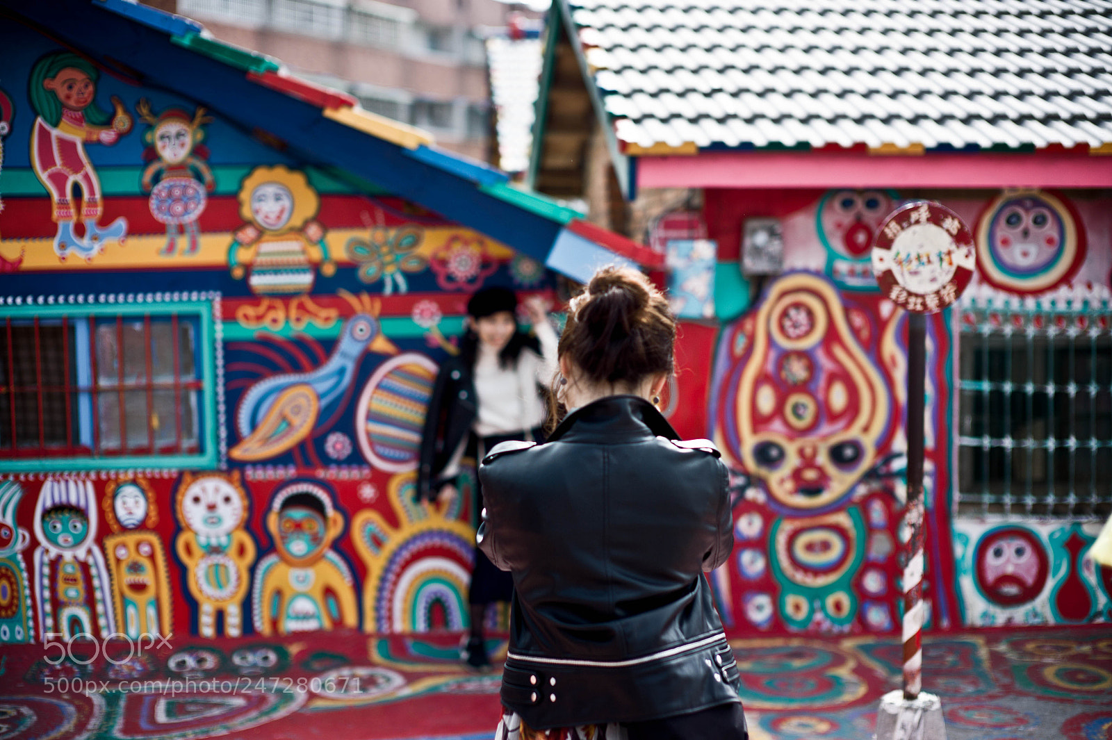 Leica M9 sample photo. Rainbow village, taichung. photography
