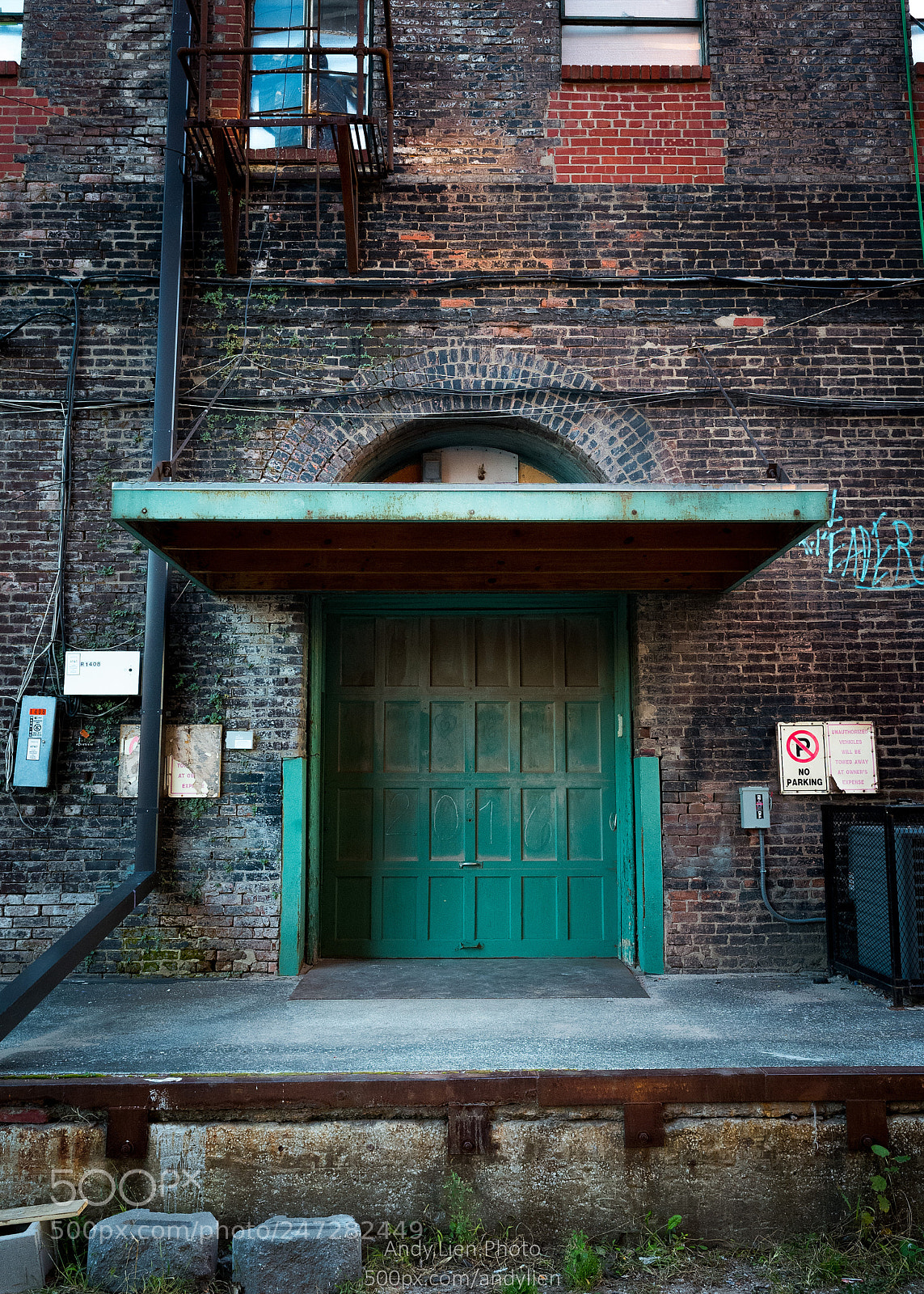 Ricoh GR II sample photo. West bottoms alleyway, kansas photography