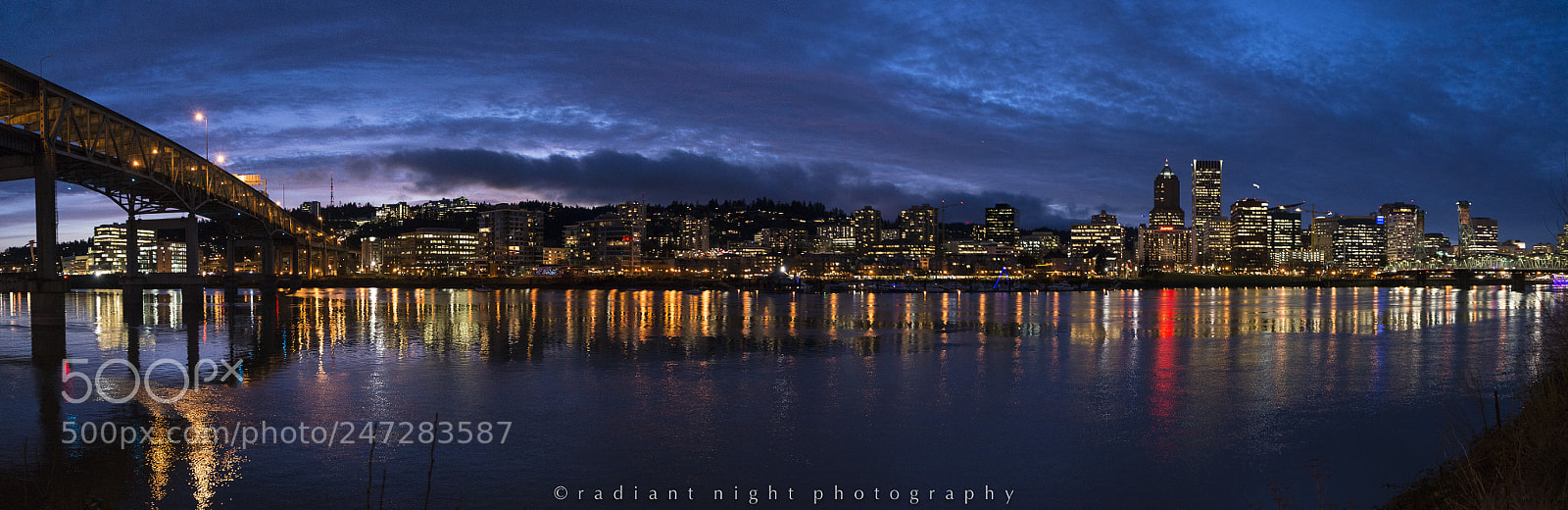 Nikon D610 sample photo. Portland downtown waterfront at photography
