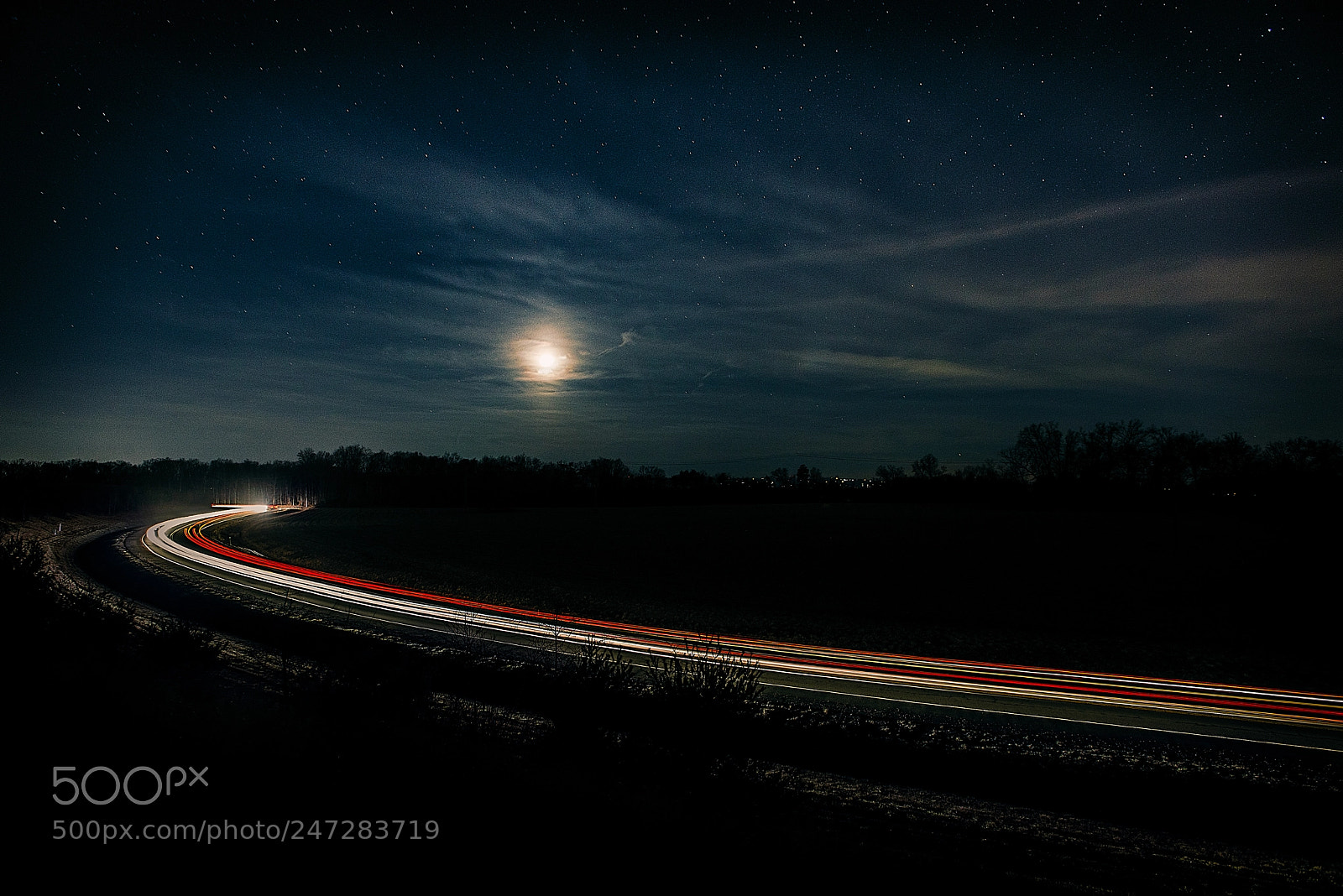 Nikon D600 sample photo. Night ride photography