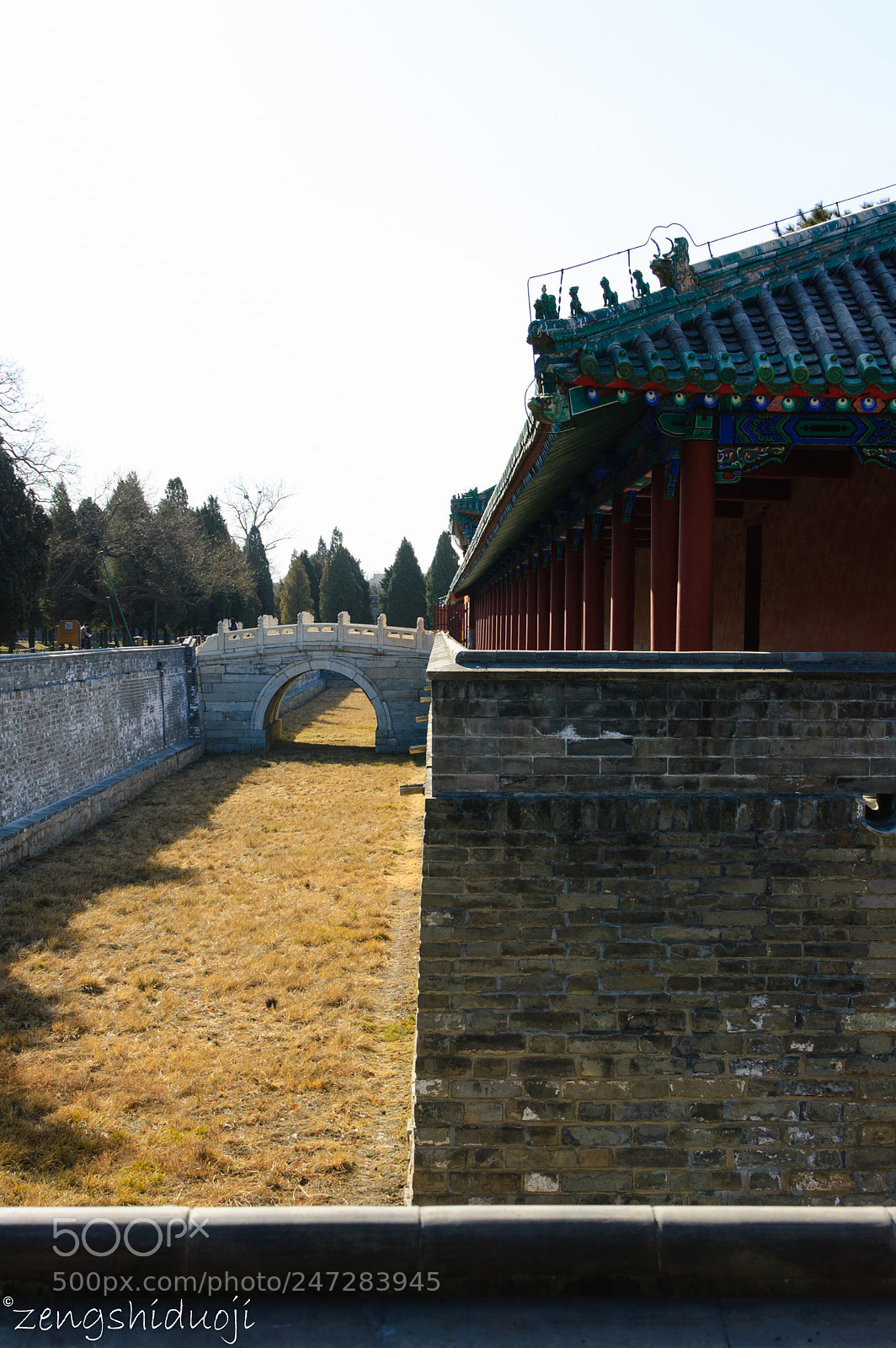 Nikon D40 sample photo. 护城河 photography