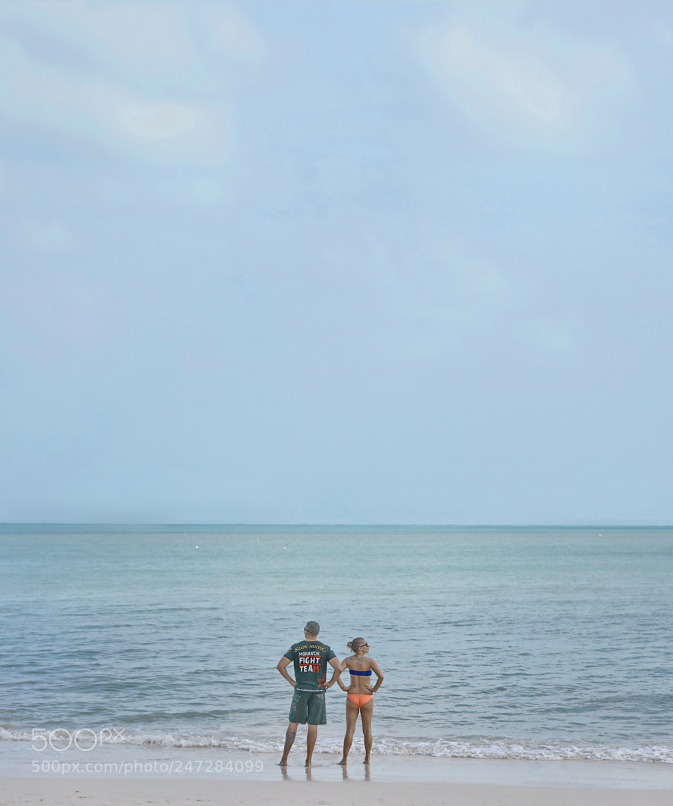 Canon EOS 5DS R sample photo. The visitor in seaside photography