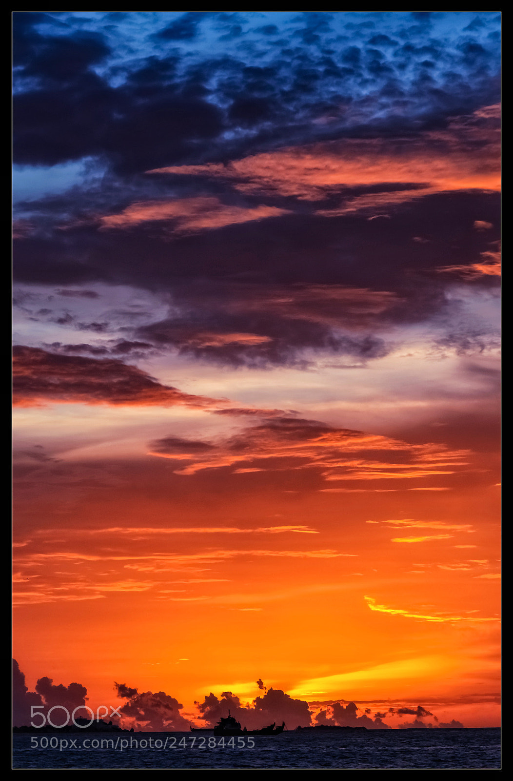 Nikon D5100 sample photo. And the sky explodes photography