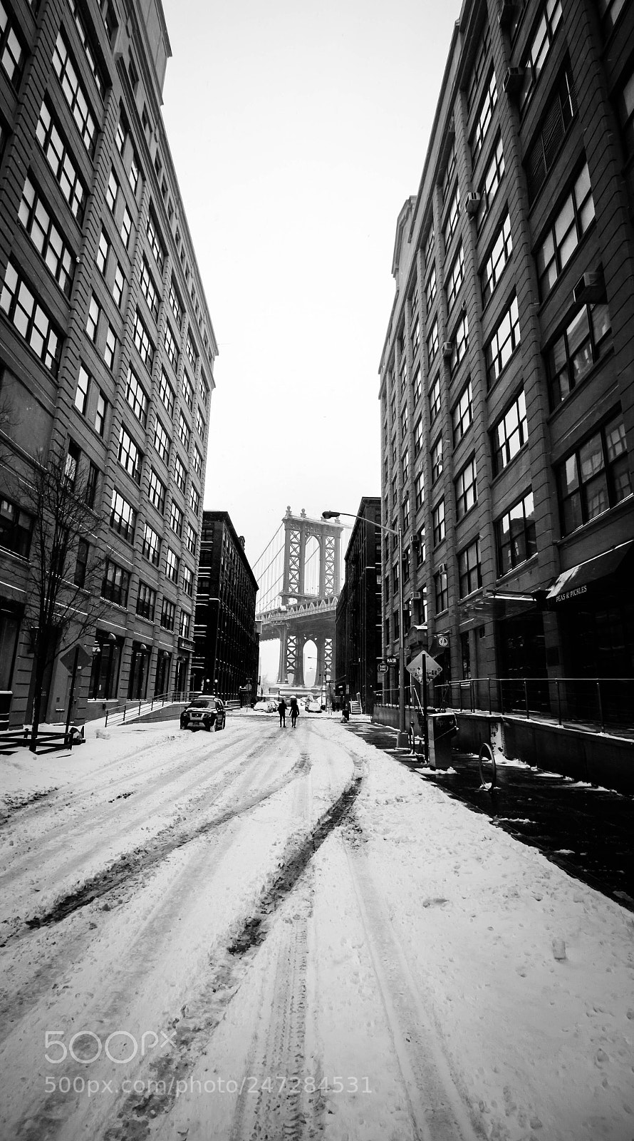 Canon EOS 60D sample photo. Winter in brooklyn photography