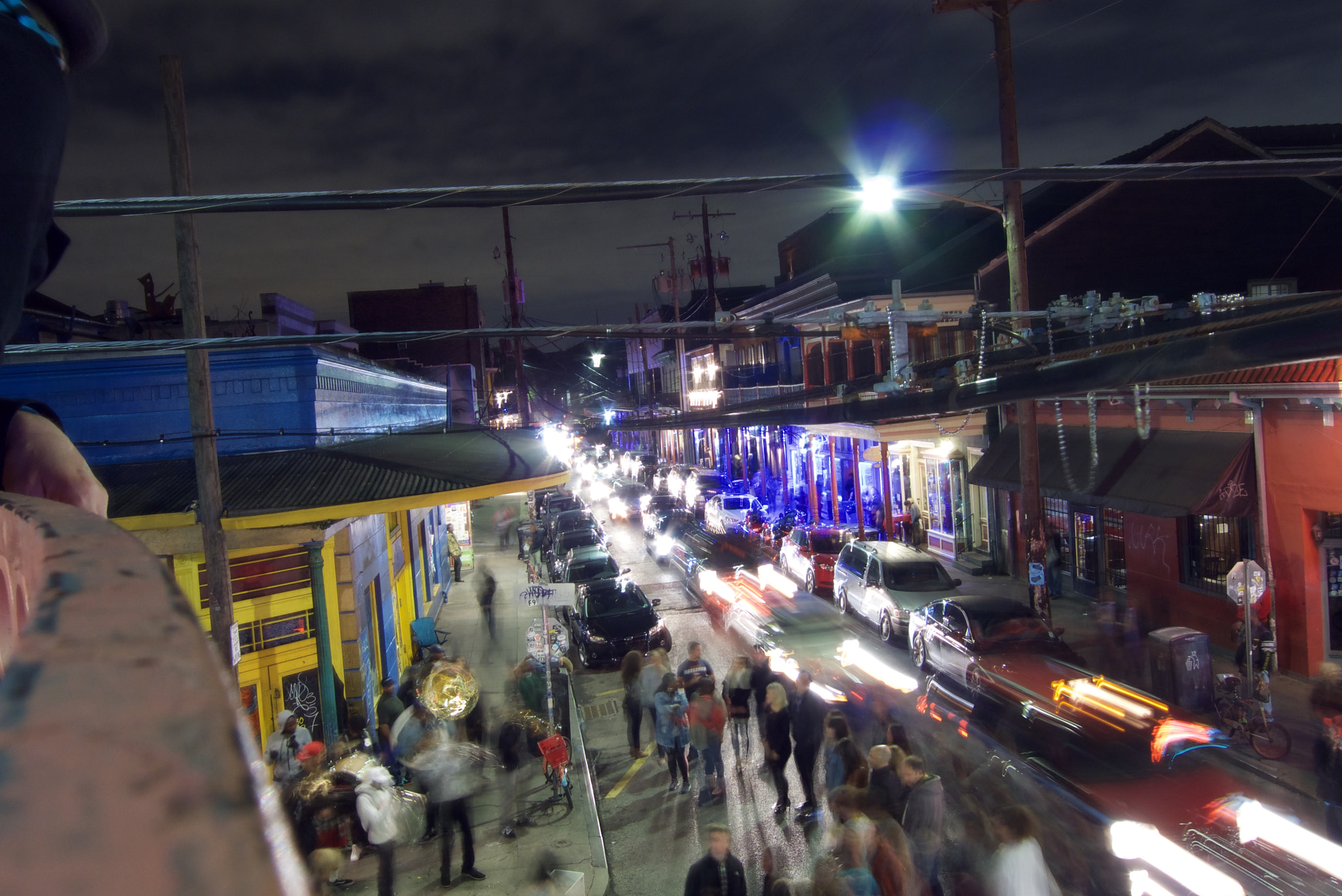Panasonic Lumix DMC-LX3 sample photo. New orleans night life photography